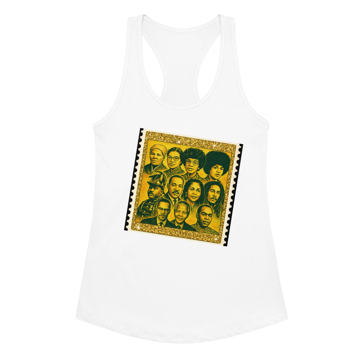 Revolutionary Icons Women's Fitted Racerback Tank Top