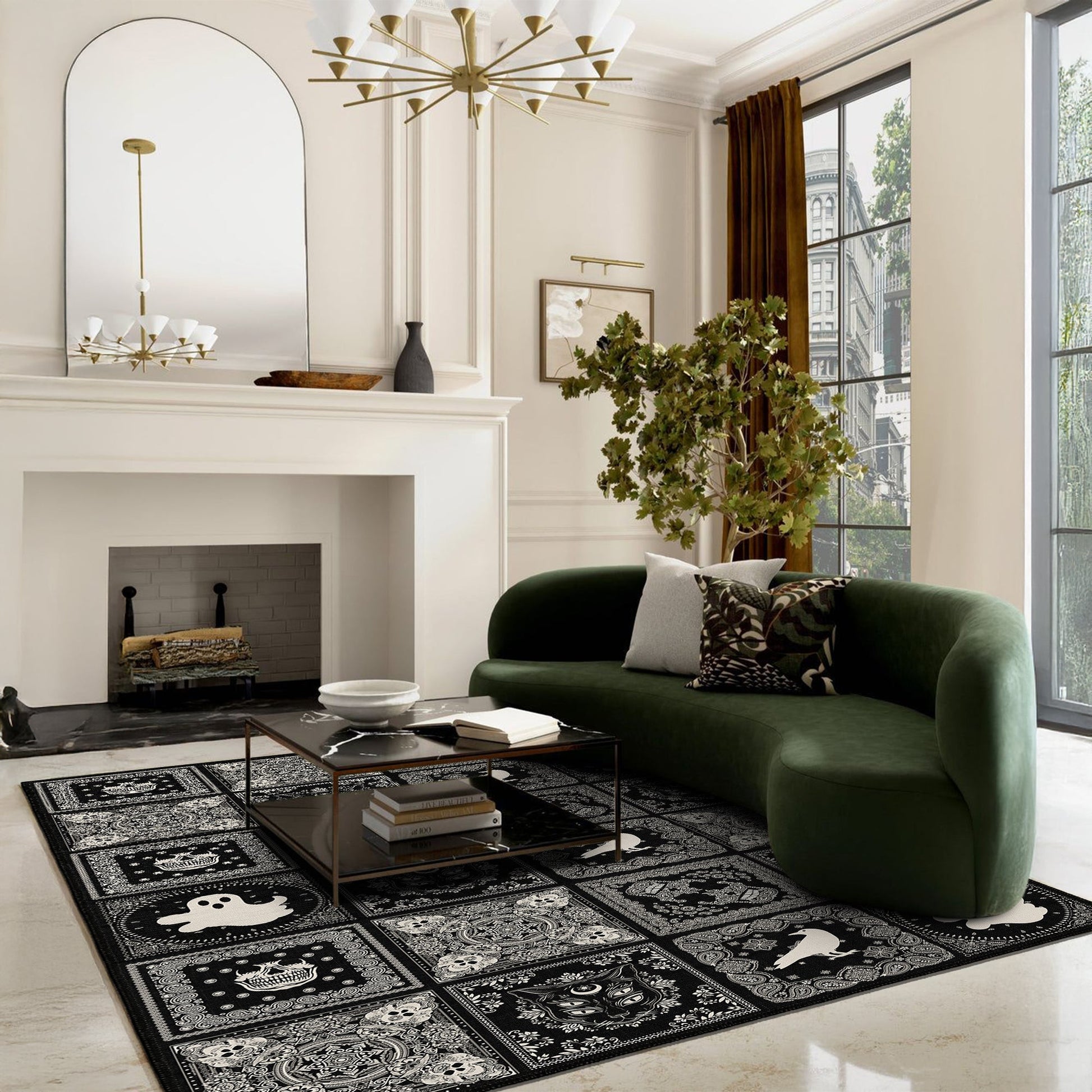 Vienne Halloween Rug-1