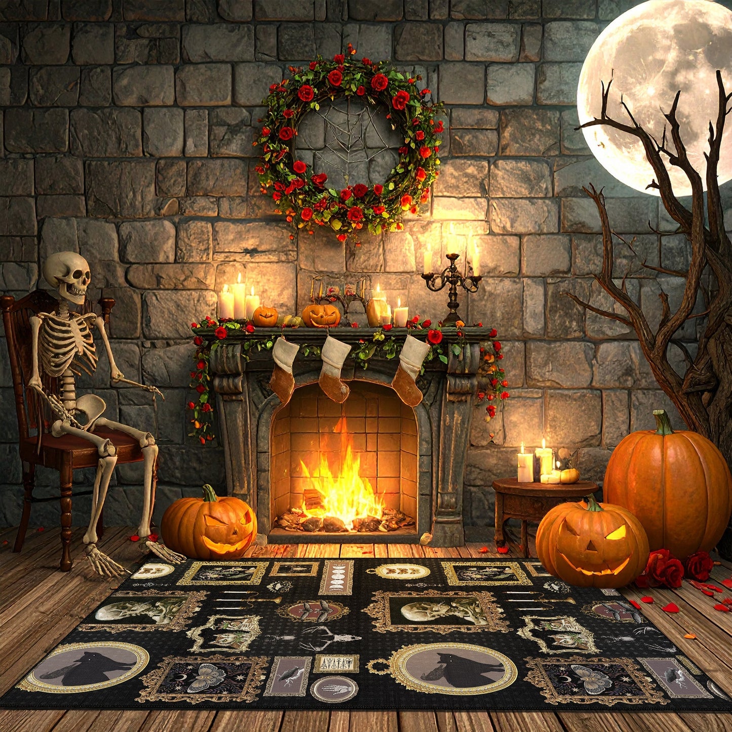 Shade Halloween Rug-1