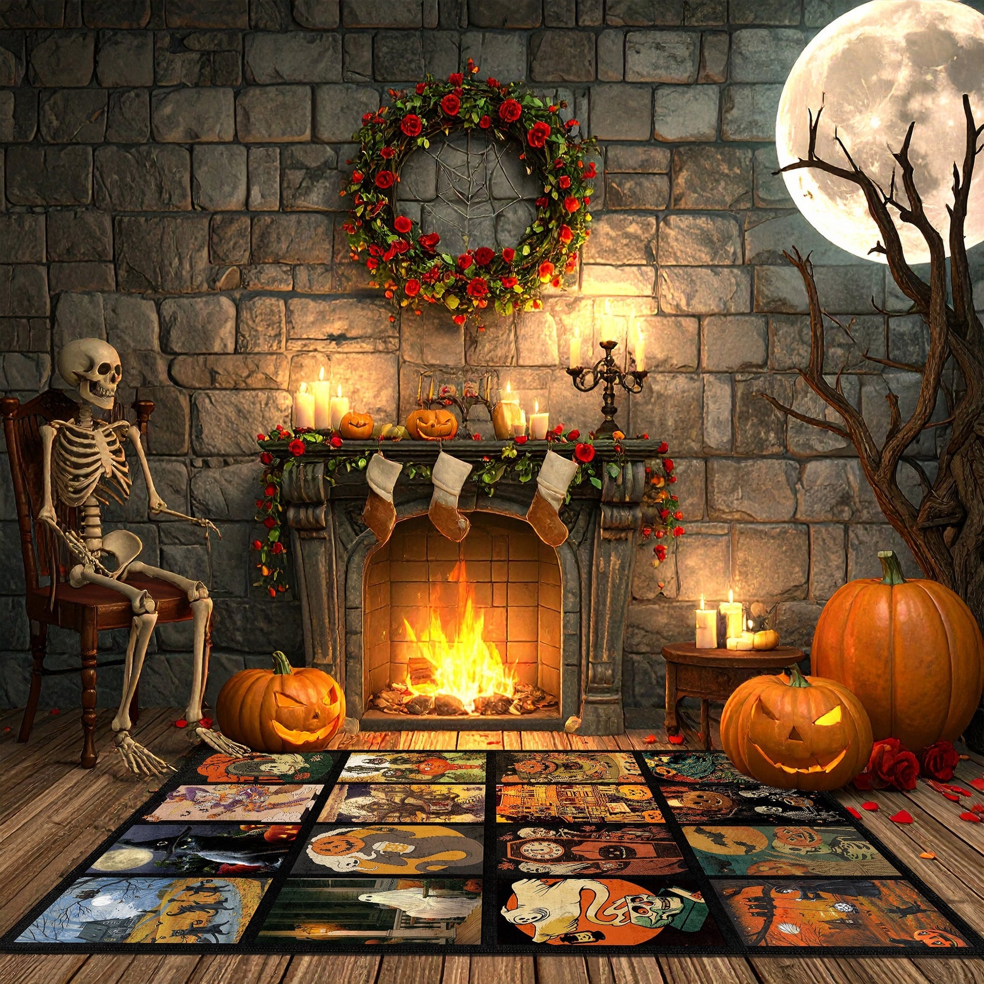 Mingle Halloween Rug-2