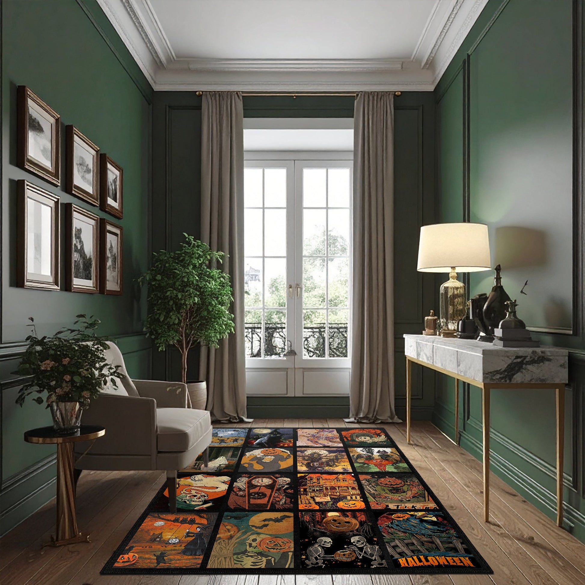 Mingle Halloween Rug-3