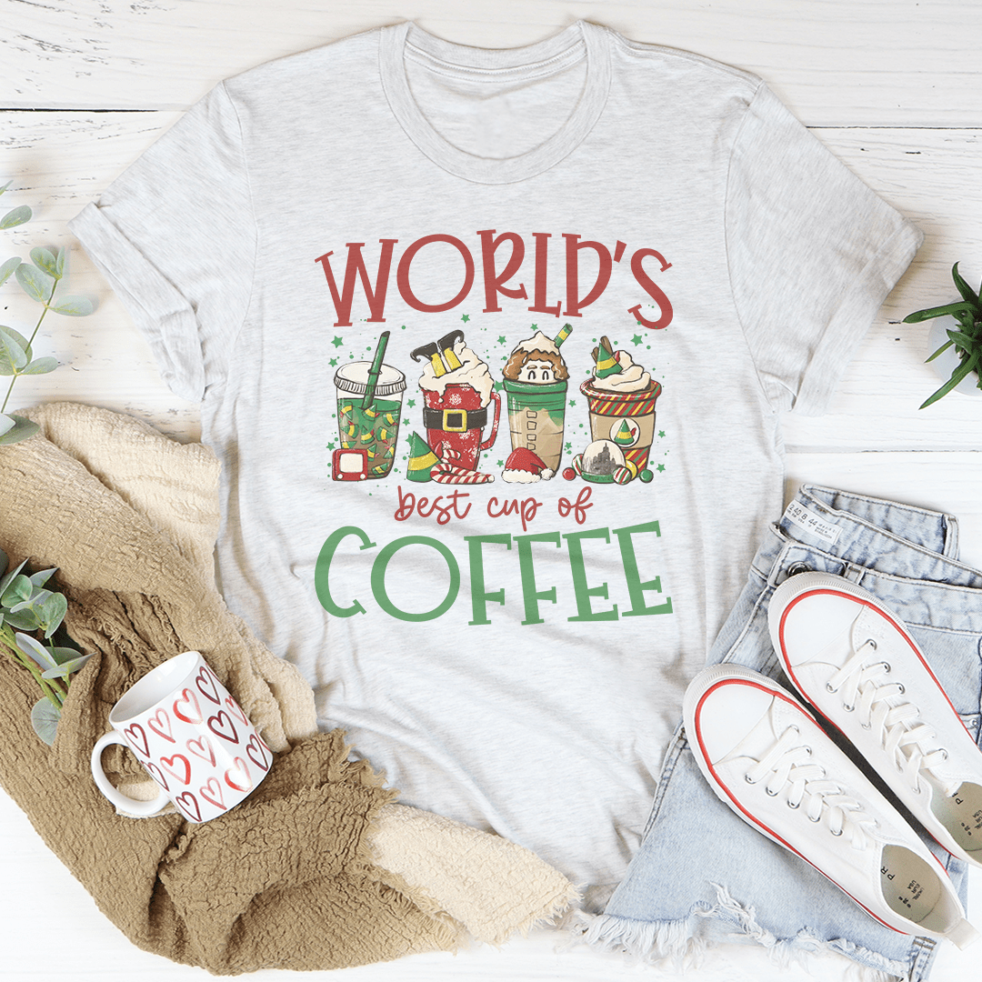 World's Best Cup Of Coffee Tee-1