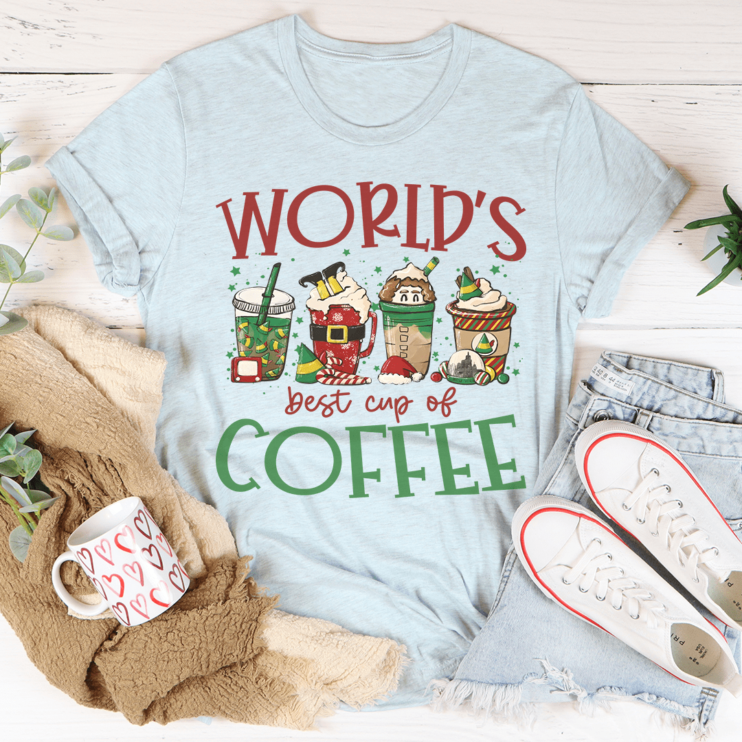 World's Best Cup Of Coffee Tee-3
