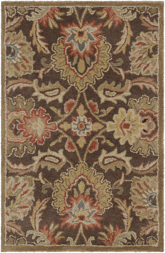 Chesterton 1028 Hand Tufted Brown Wool Rug-0