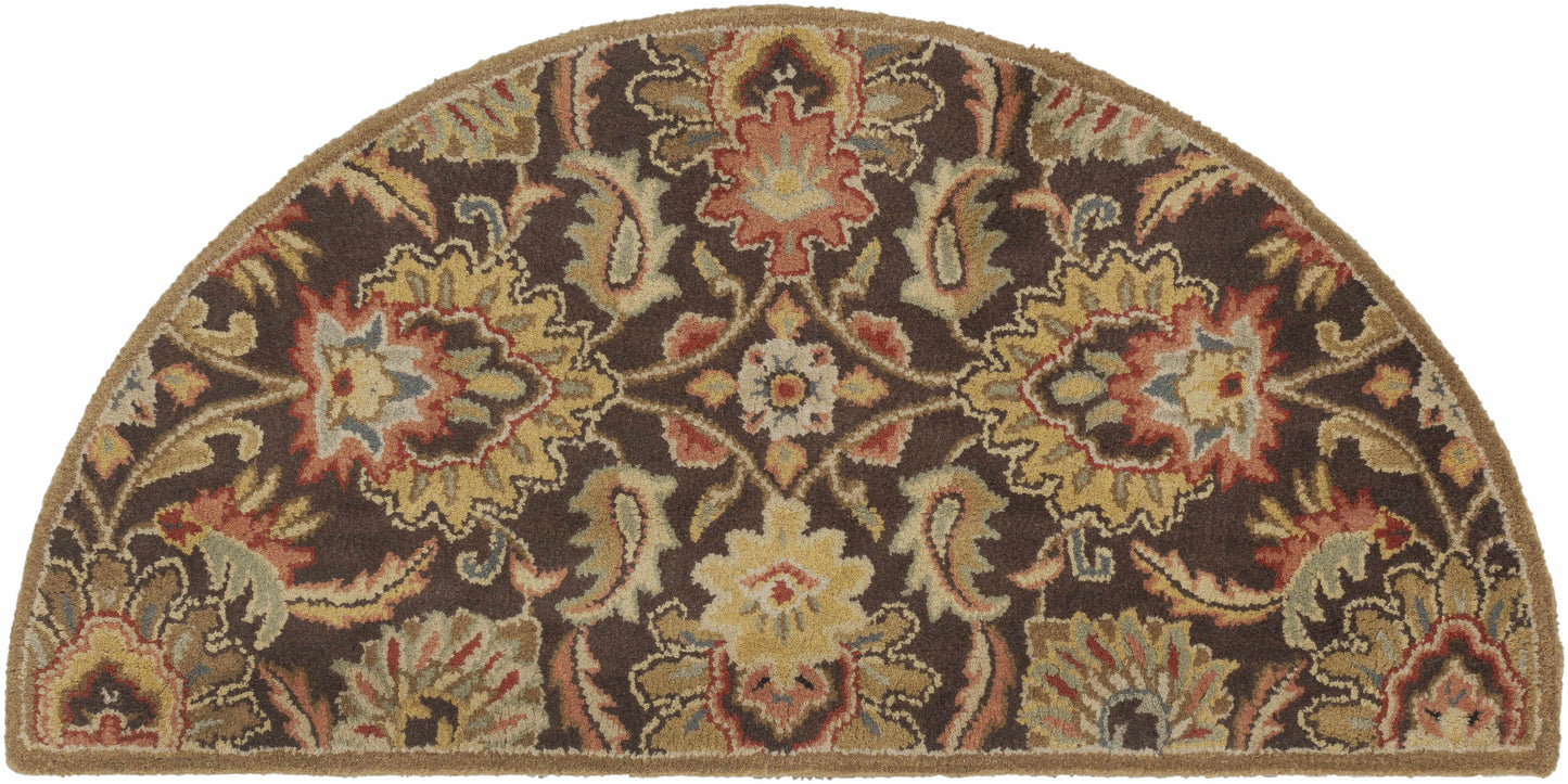 Chesterton 1028 Hand Tufted Brown Wool Rug-4