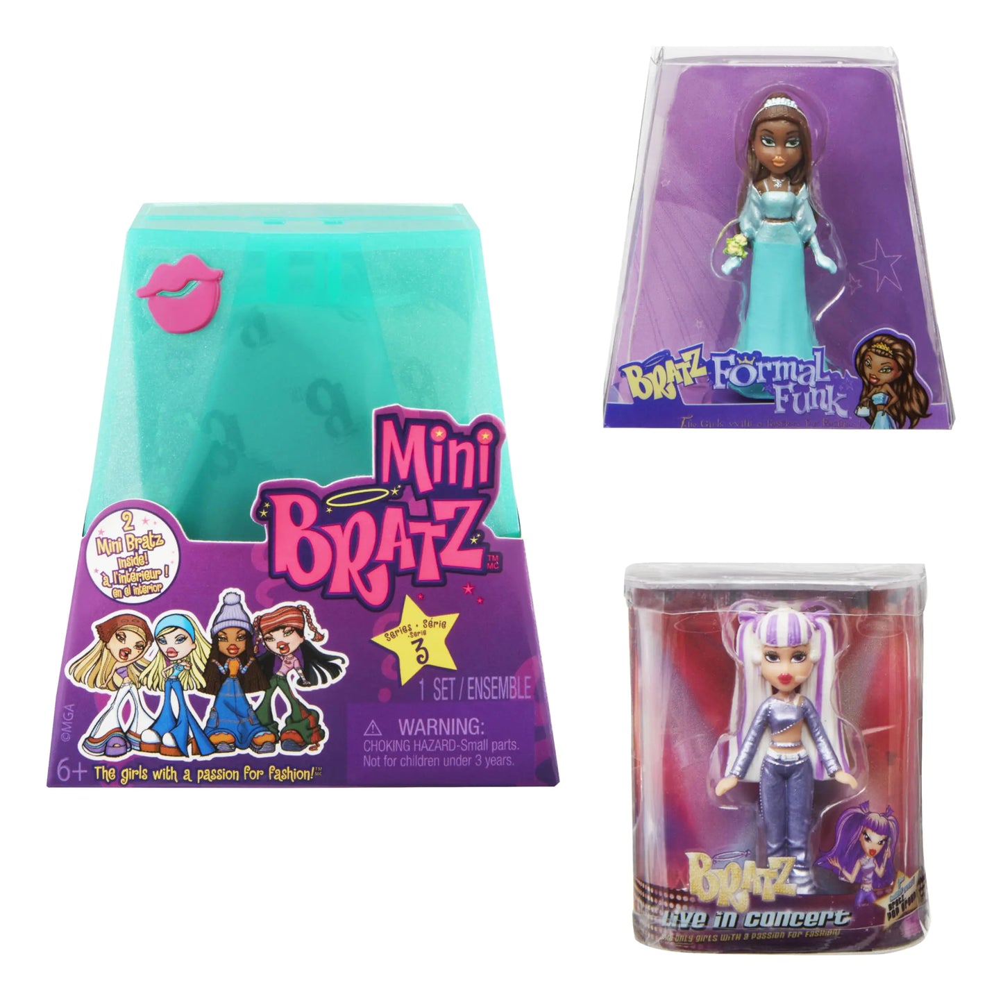 Mini Bratz Series 3 - Collectible Figure Surprise Package