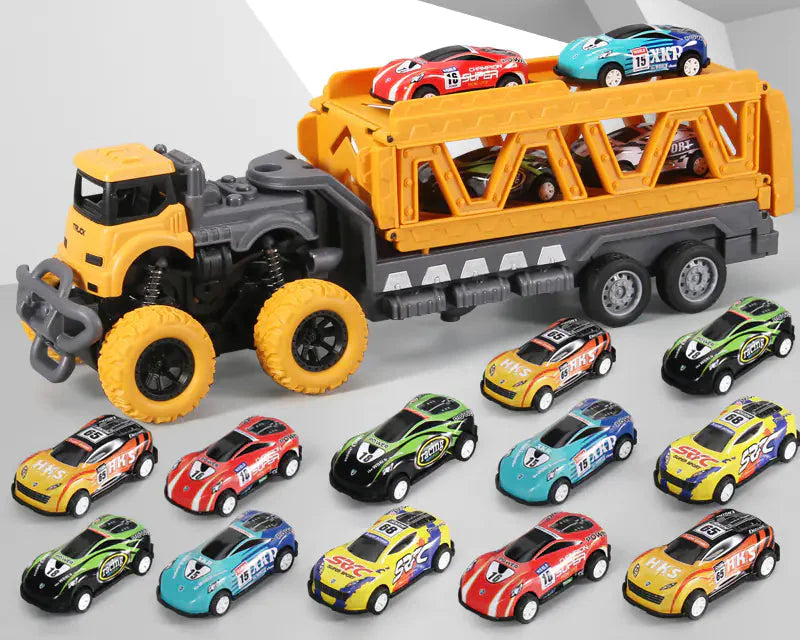 Large Ejecting Transforming Folding Alloy Truck with Storage