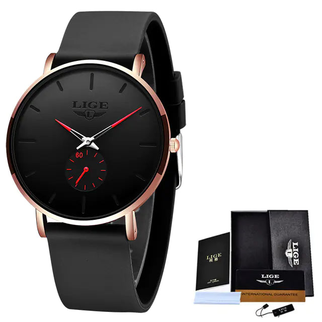 Men's Ultra-Thin Waterproof Quartz Luxury Watch