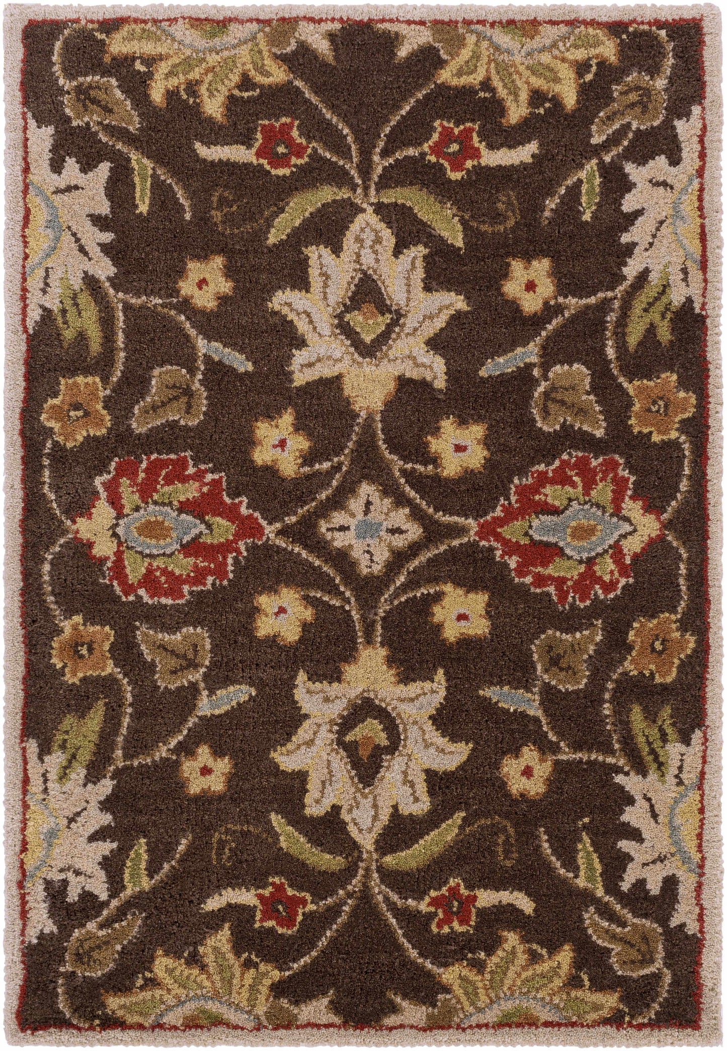 Conesus Hand Tufted Brown 1051 Area Rug-5