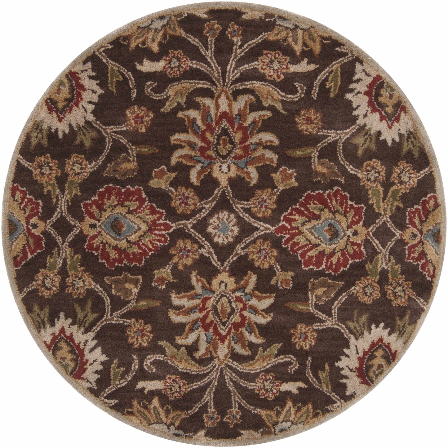 Conesus Hand Tufted Brown 1051 Area Rug-7