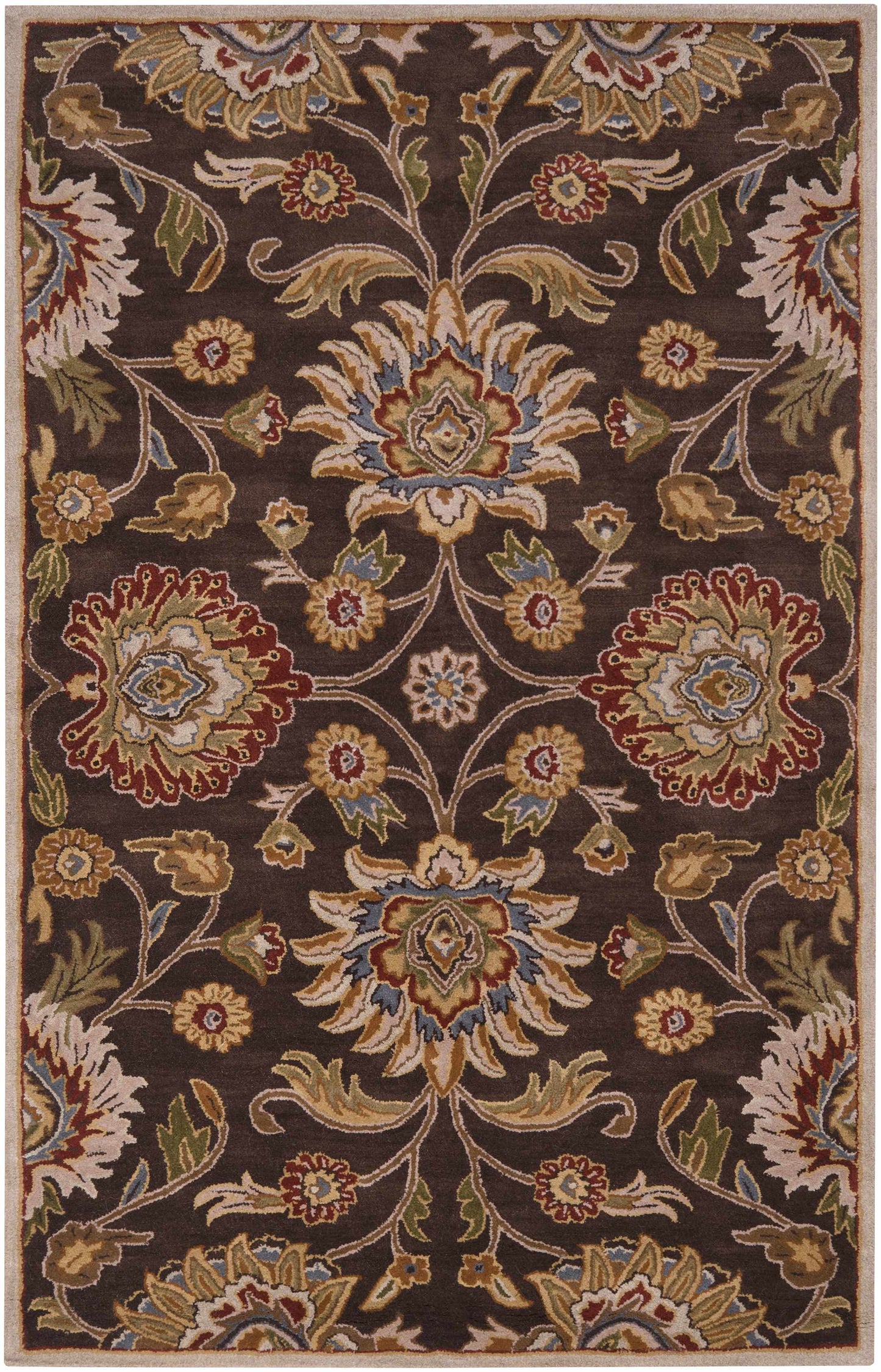 Conesus Hand Tufted Brown 1051 Area Rug-0