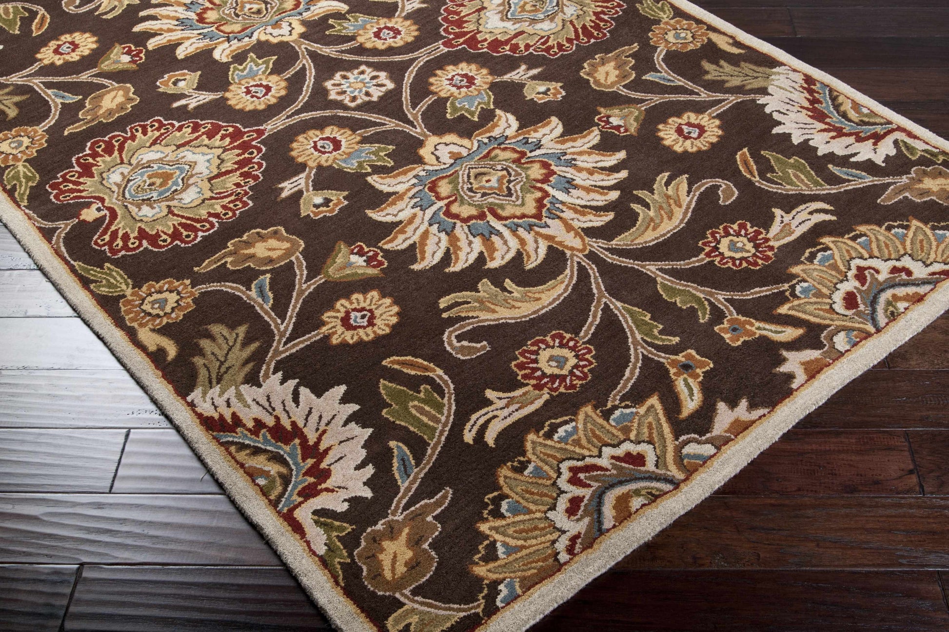 Conesus Hand Tufted Brown 1051 Area Rug-2