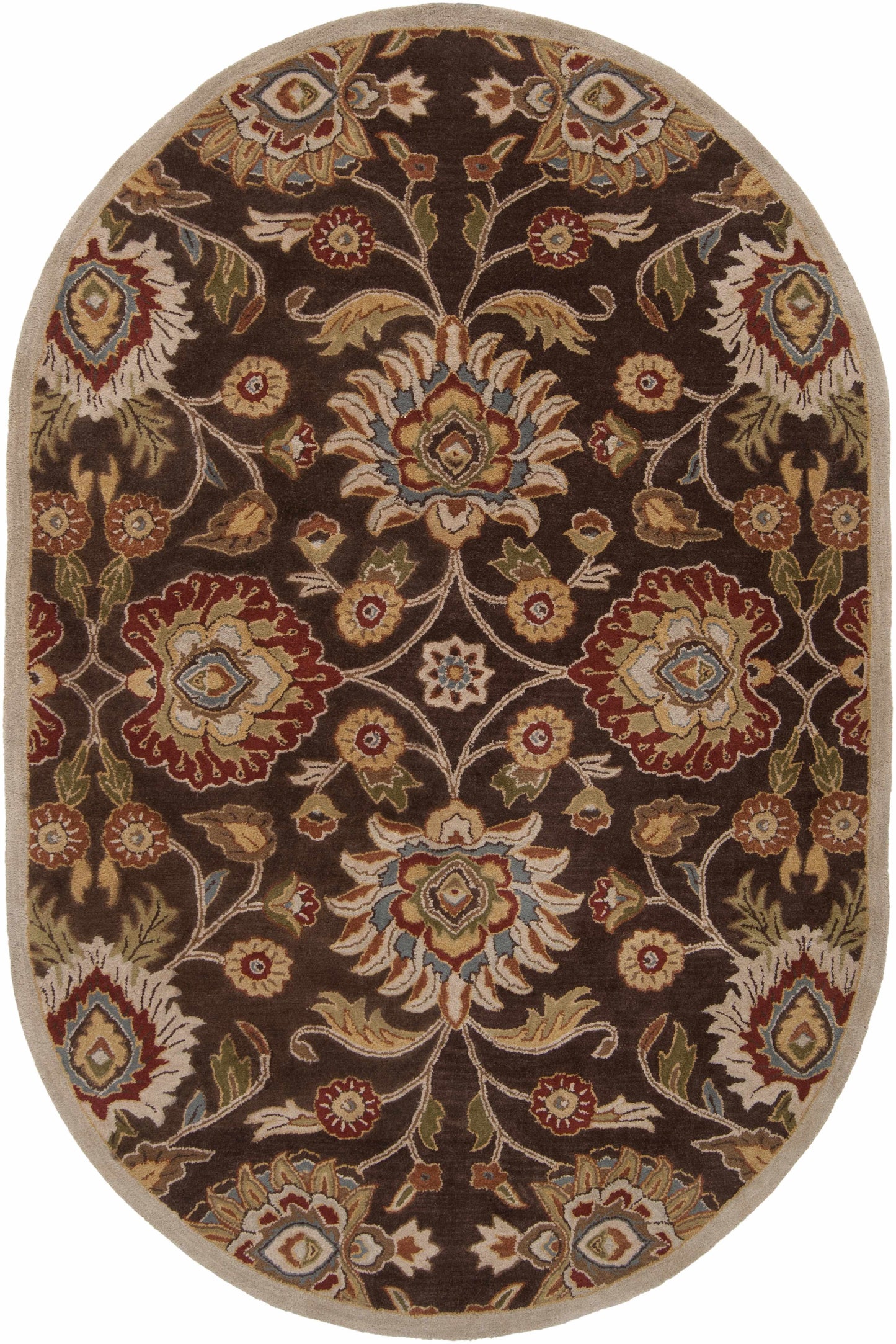 Conesus Hand Tufted Brown 1051 Area Rug-9