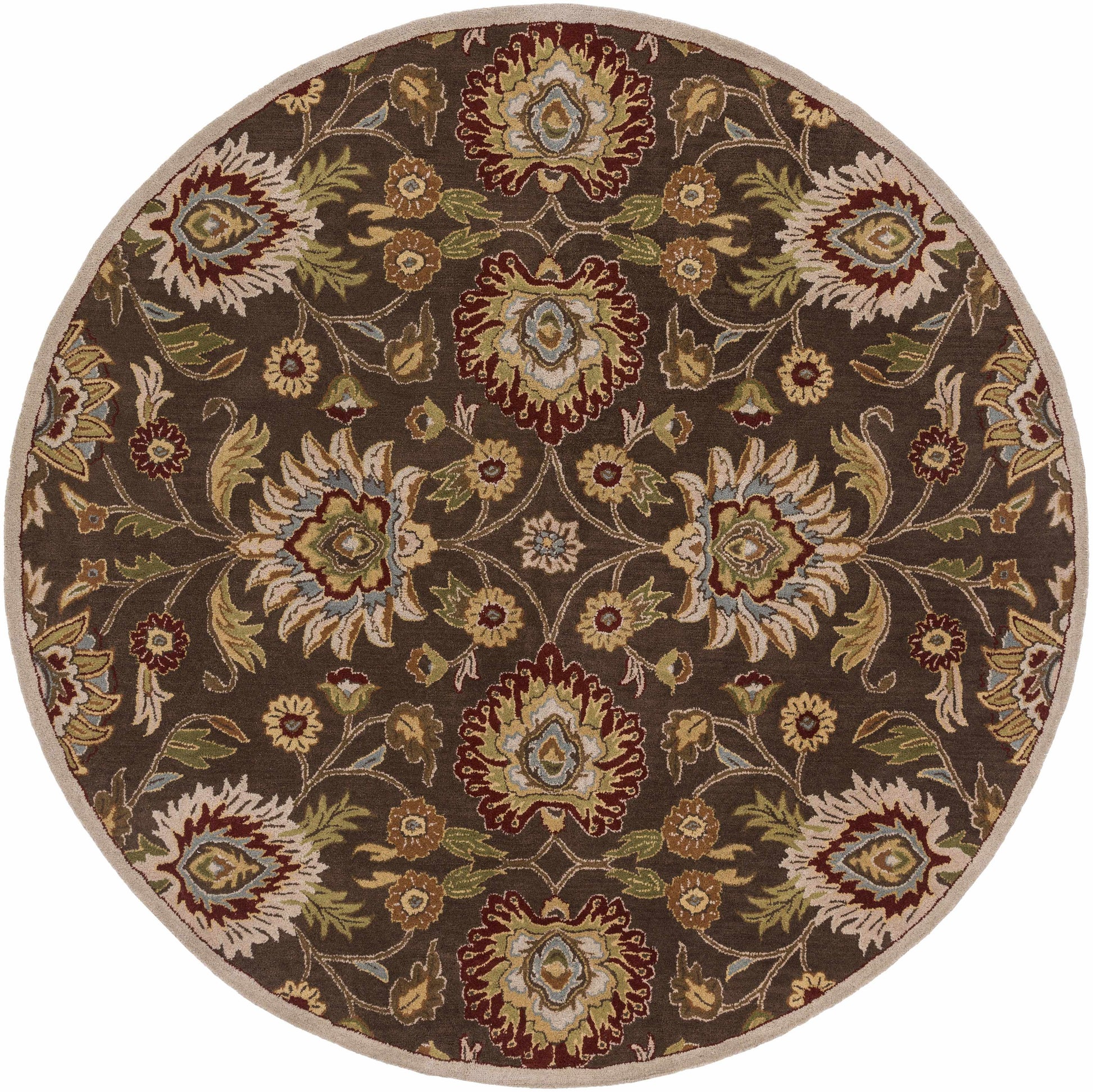 Conesus Hand Tufted Brown 1051 Area Rug-12