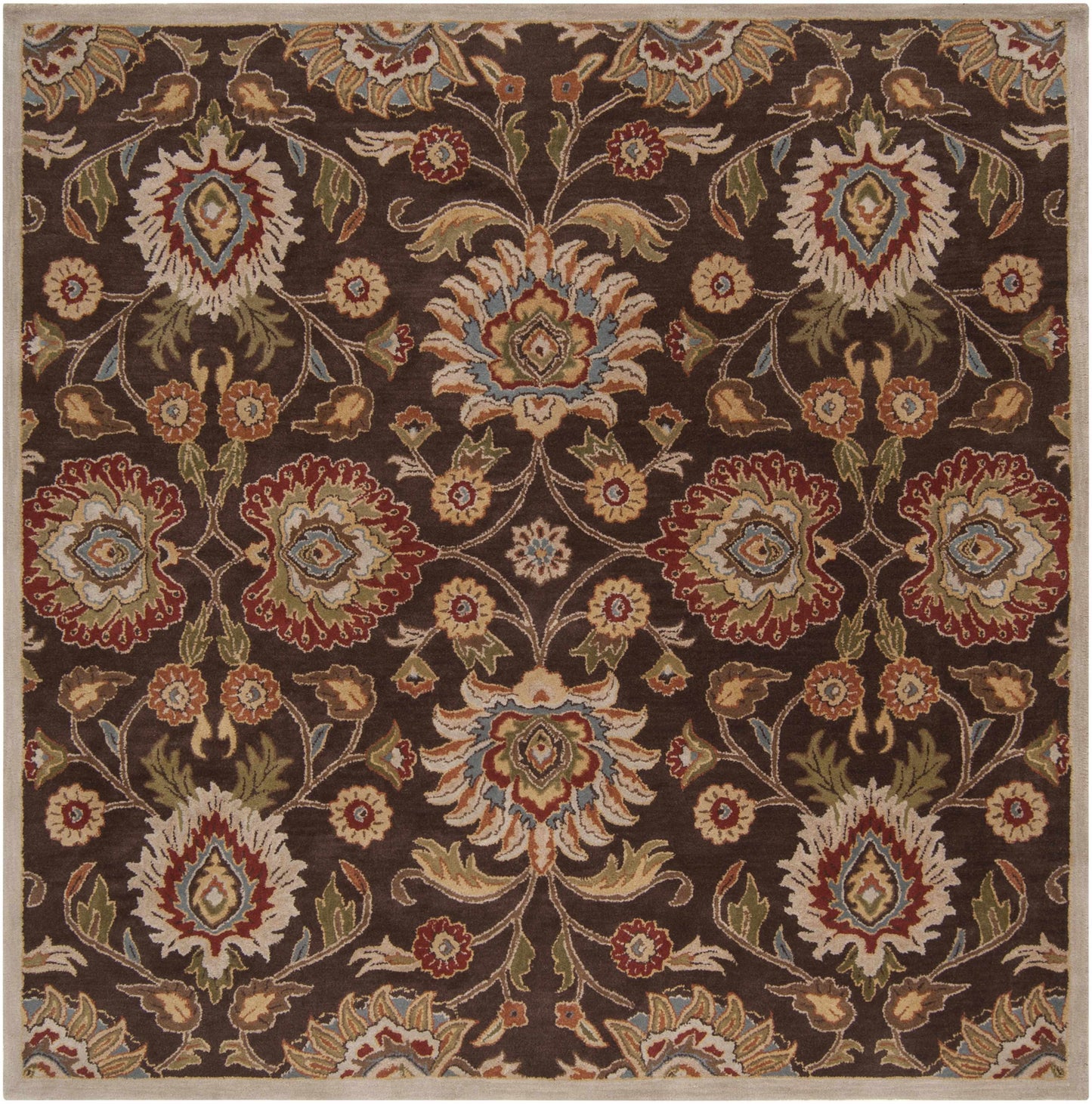 Conesus Hand Tufted Brown 1051 Area Rug-13