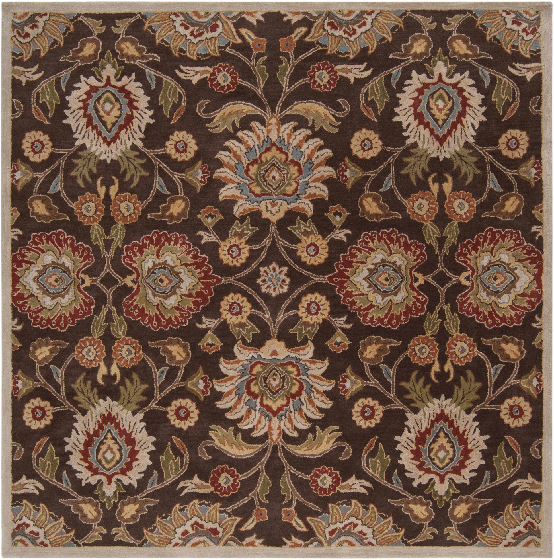 Conesus Hand Tufted Brown 1051 Area Rug-13