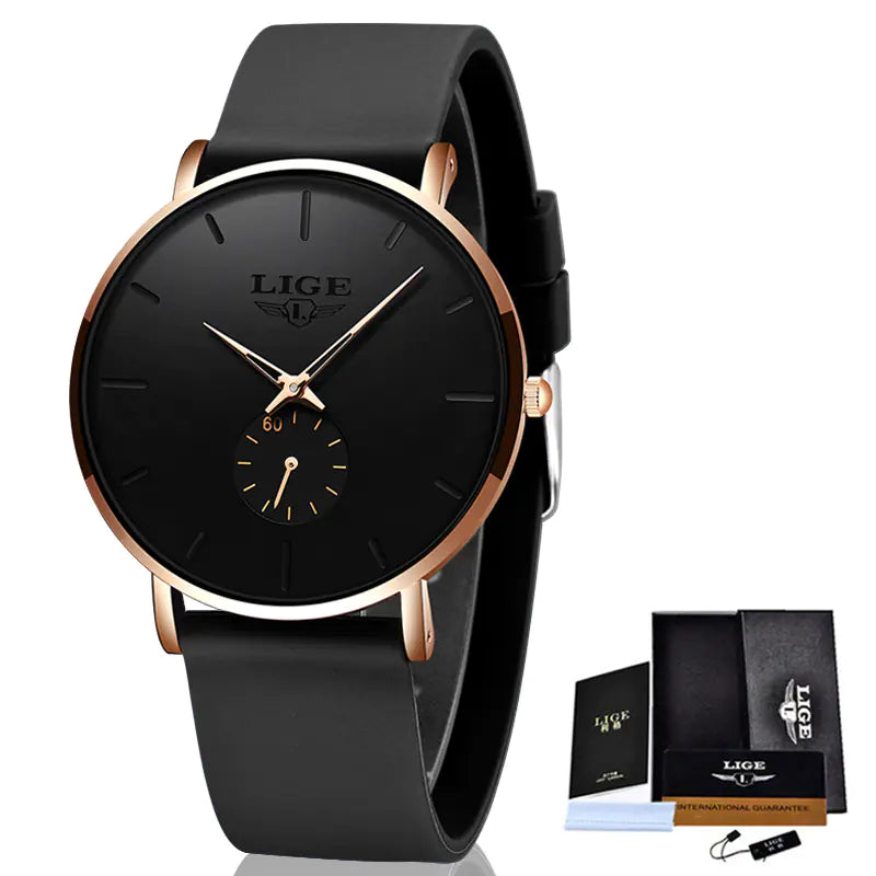 Men's Ultra-Thin Waterproof Quartz Luxury Watch