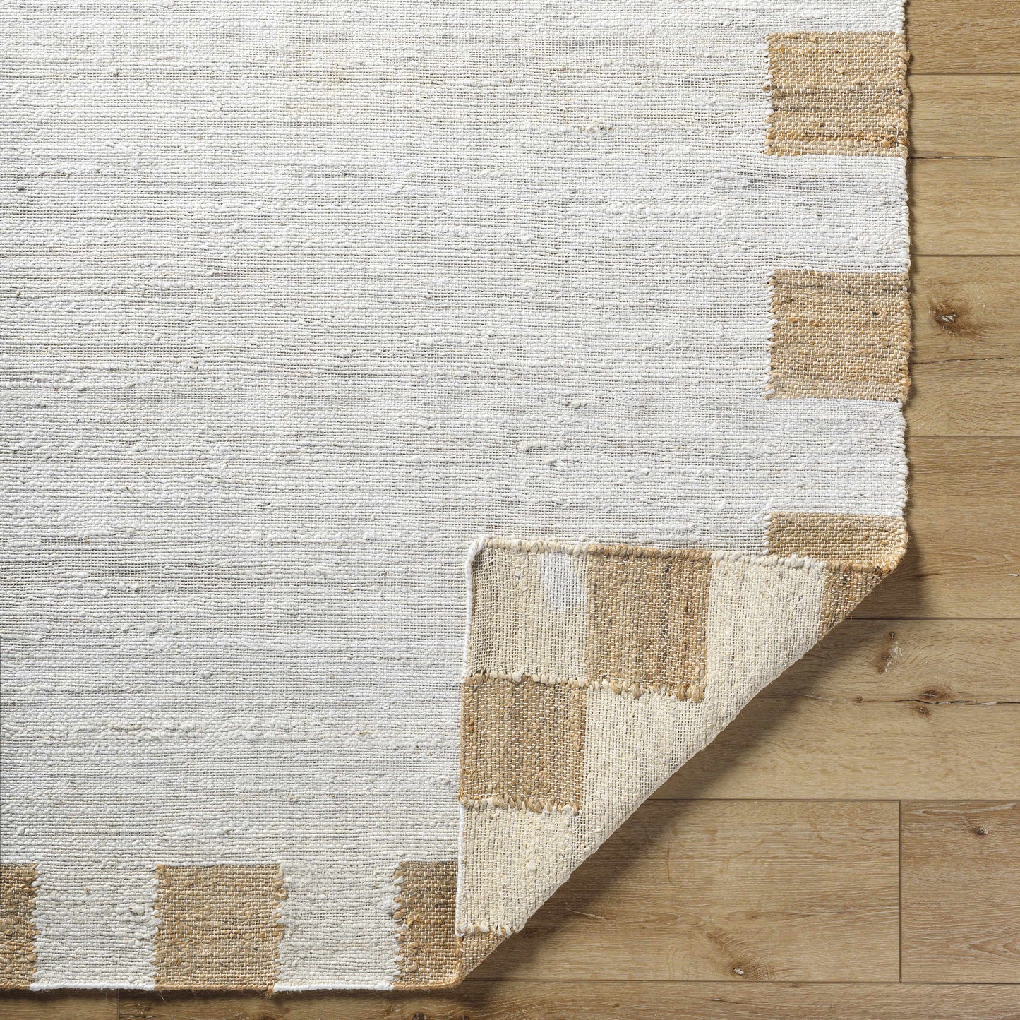 Yuval Dotted Bordered Jute Carpet-4