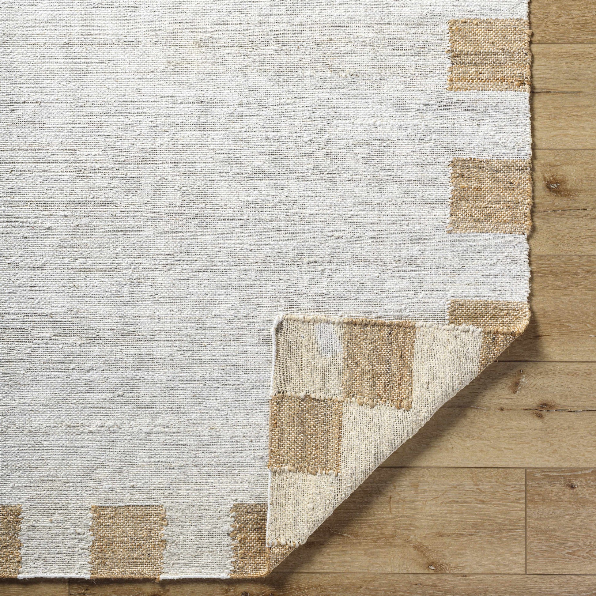 Yuval Dotted Bordered Jute Carpet-4