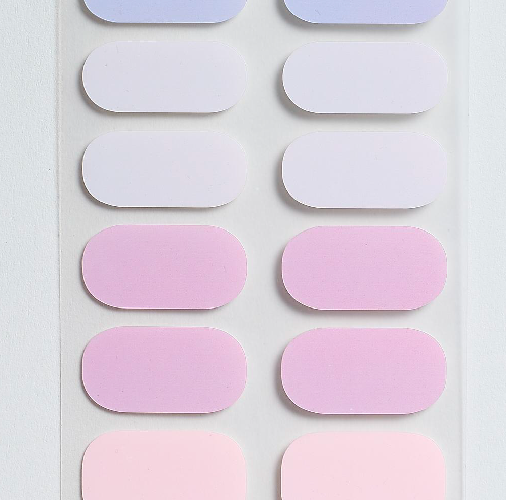 Pastel Colors Gel Nails-1