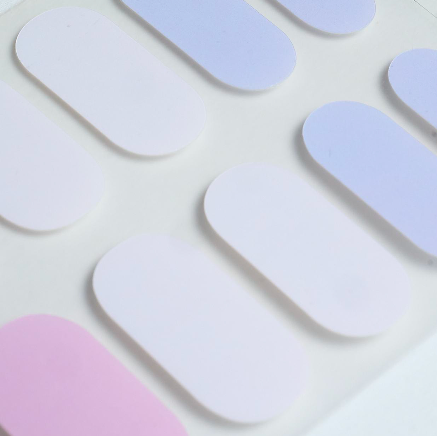 Pastel Colors Gel Nails-0