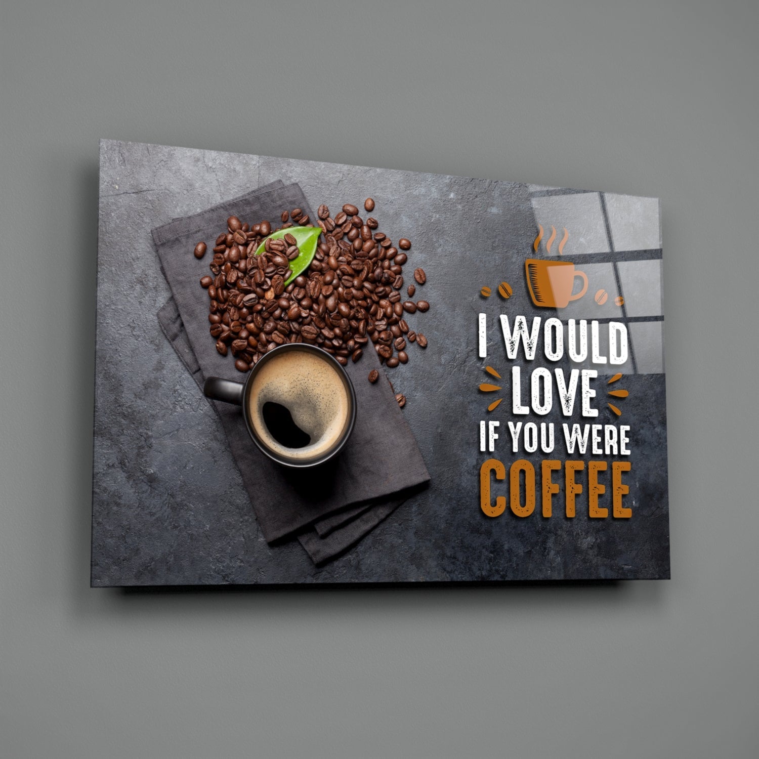 Coffee Glass Wall Art-1