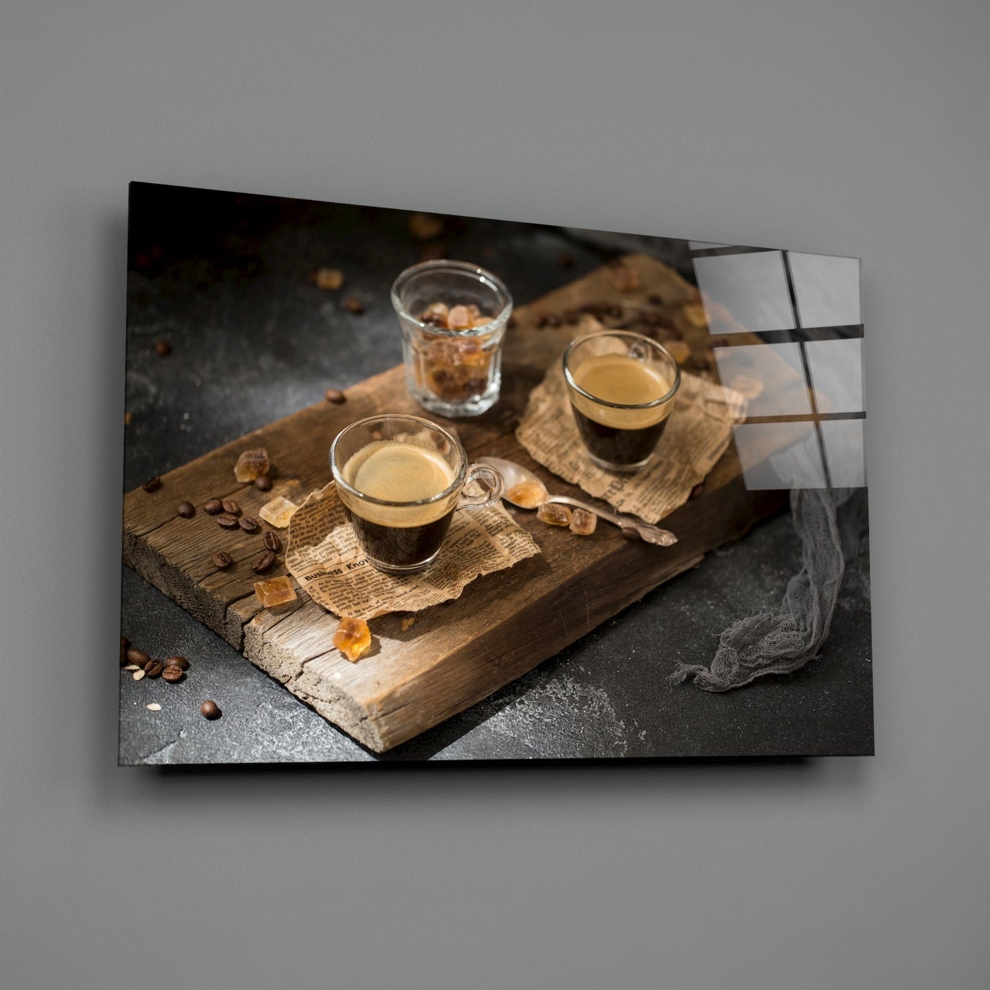 Coffee Glass Wall Art-1