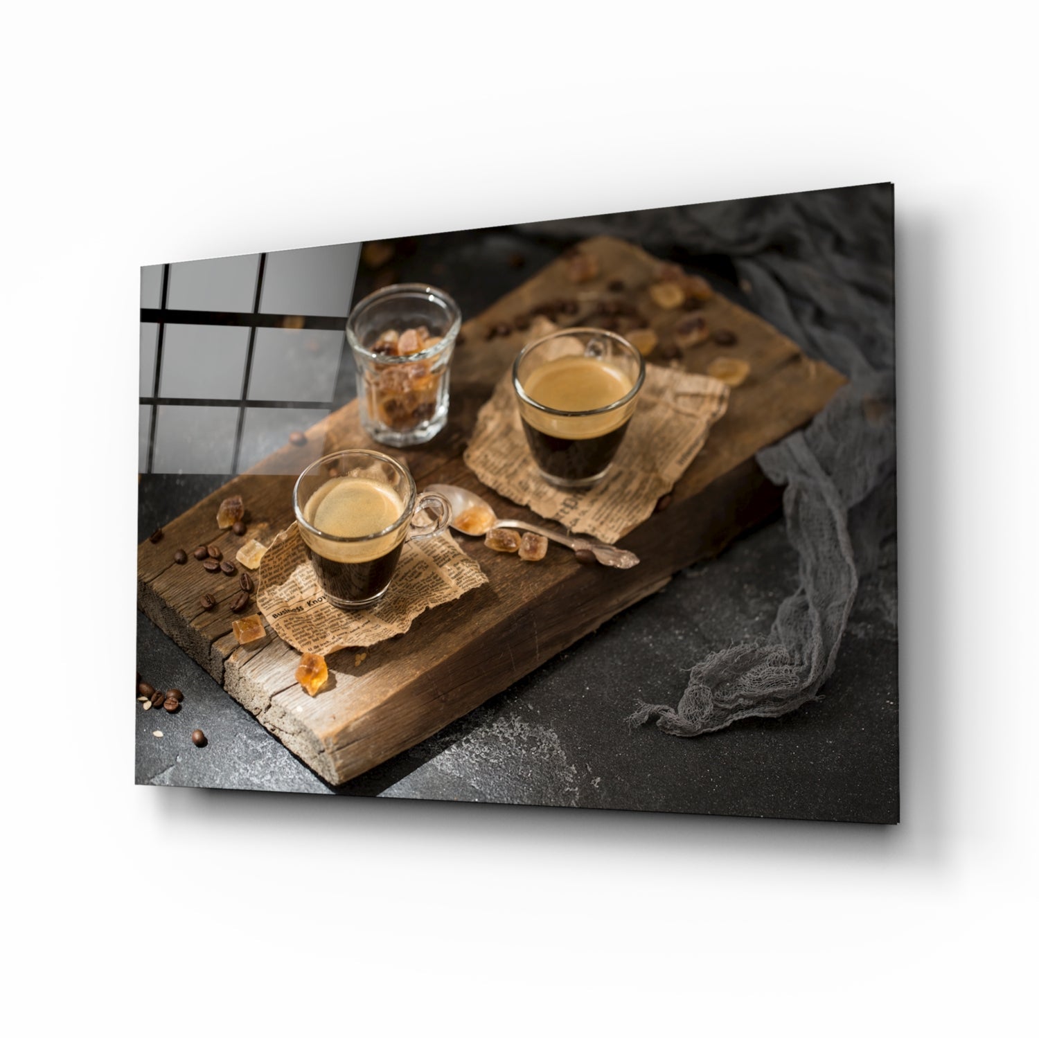 Coffee Glass Wall Art-0