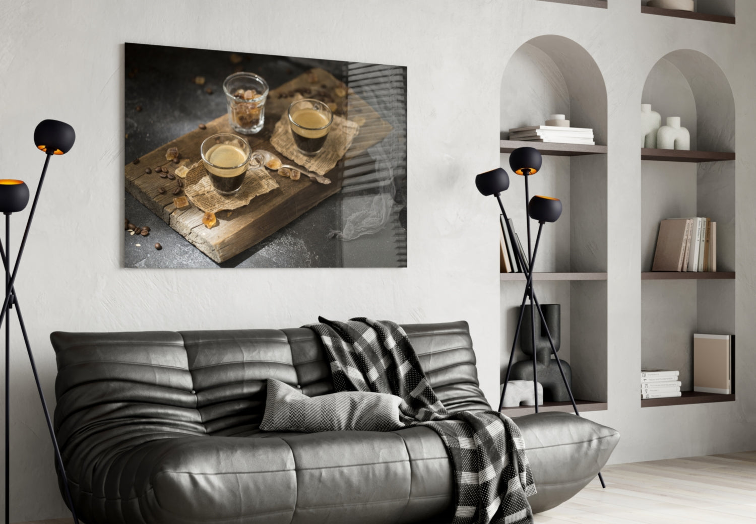 Coffee Glass Wall Art-3