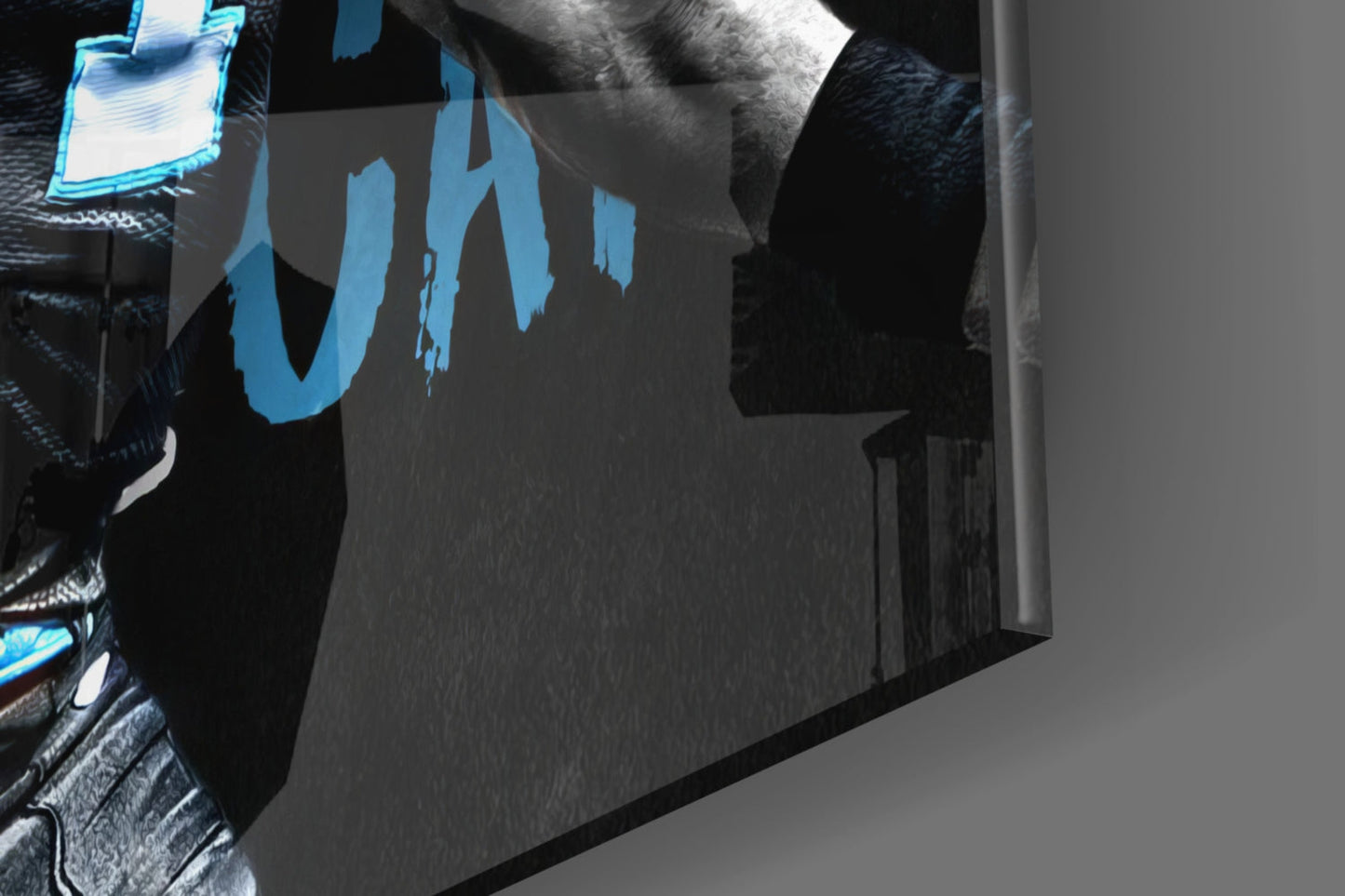 Cam Newton Glass Wall Art