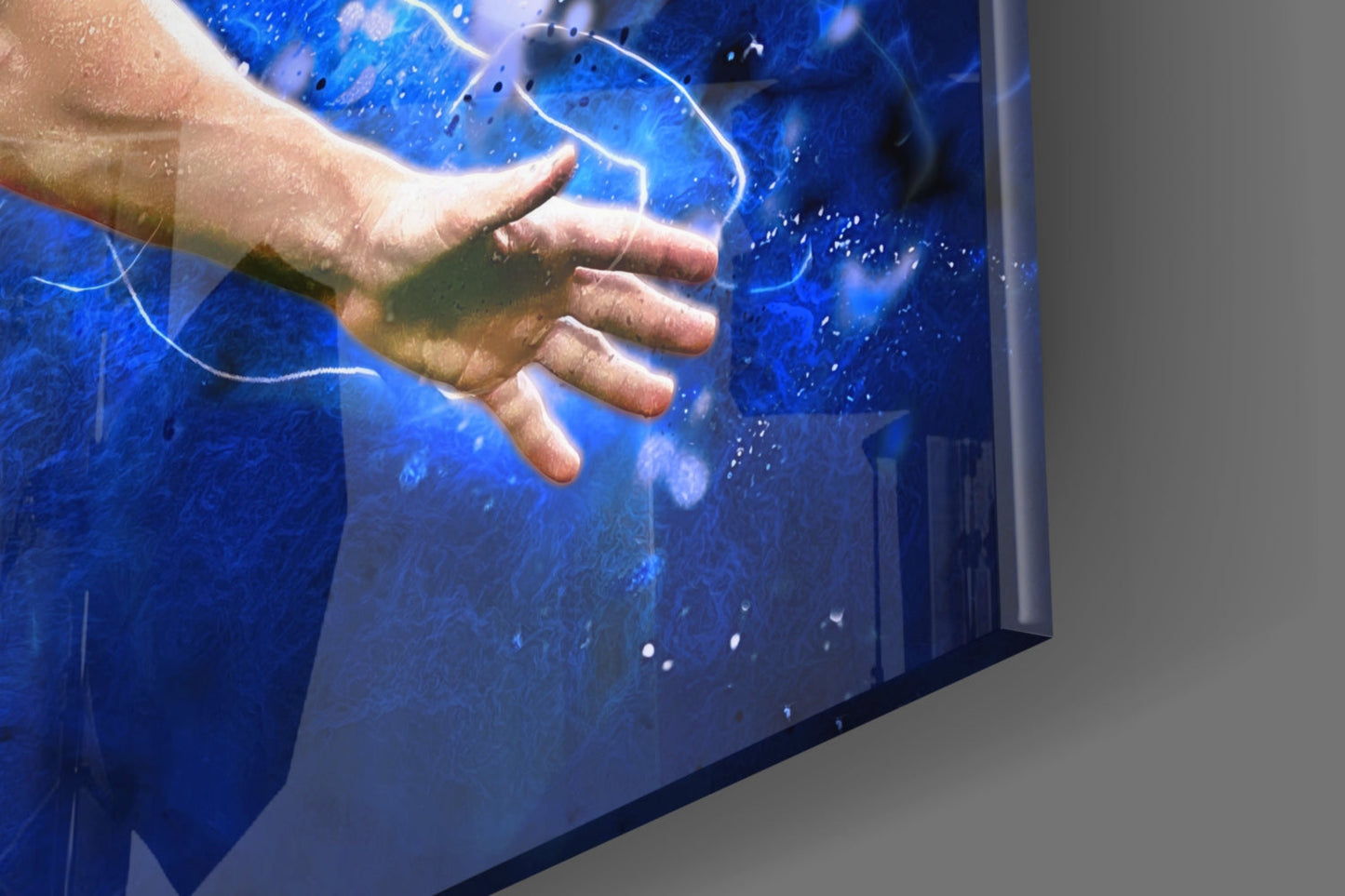Messi Glass Wall Art