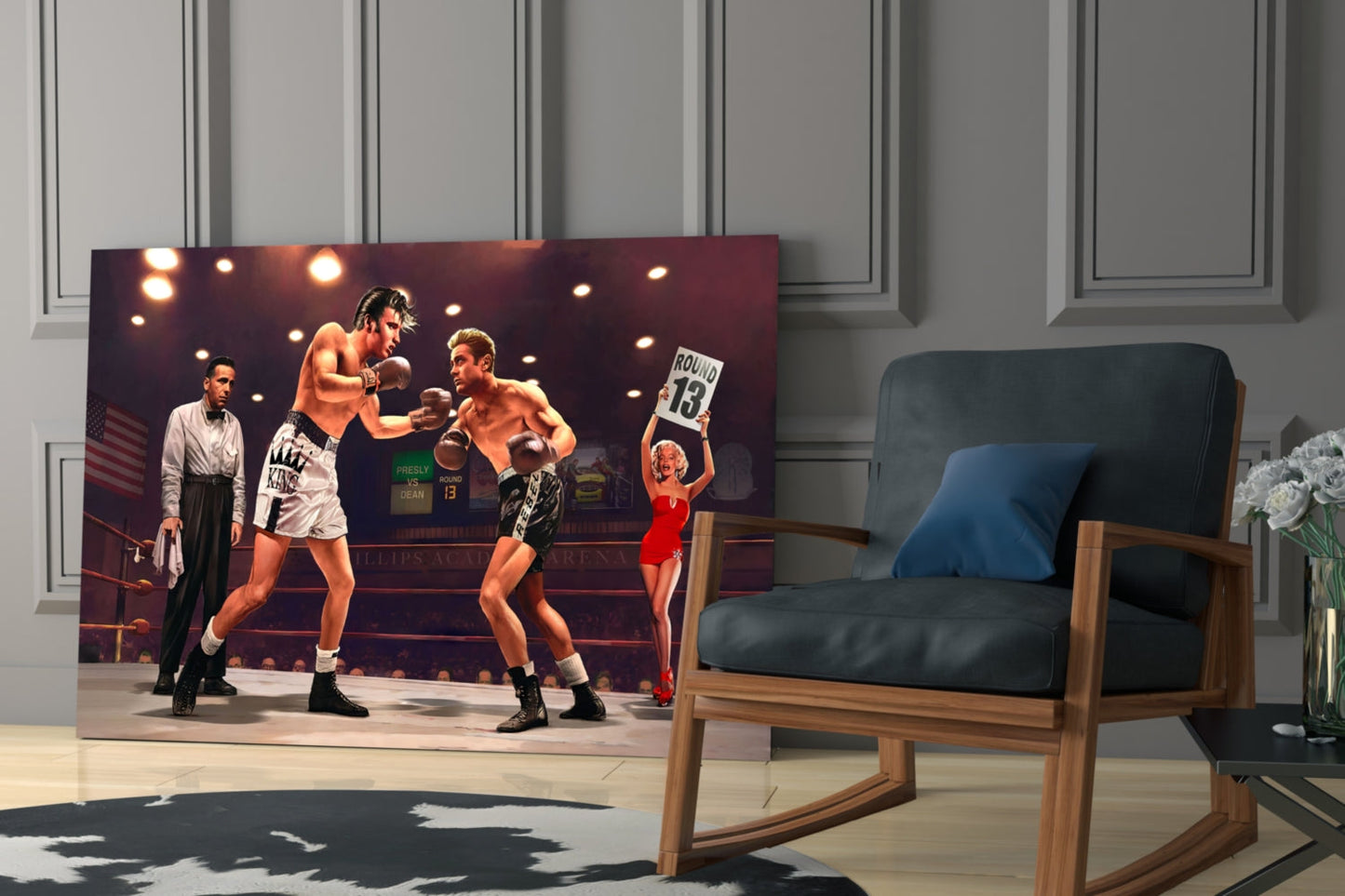 Elvis Humphrey Box Glass Wall Art