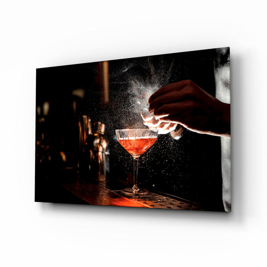 Coctail Glass Wall Art