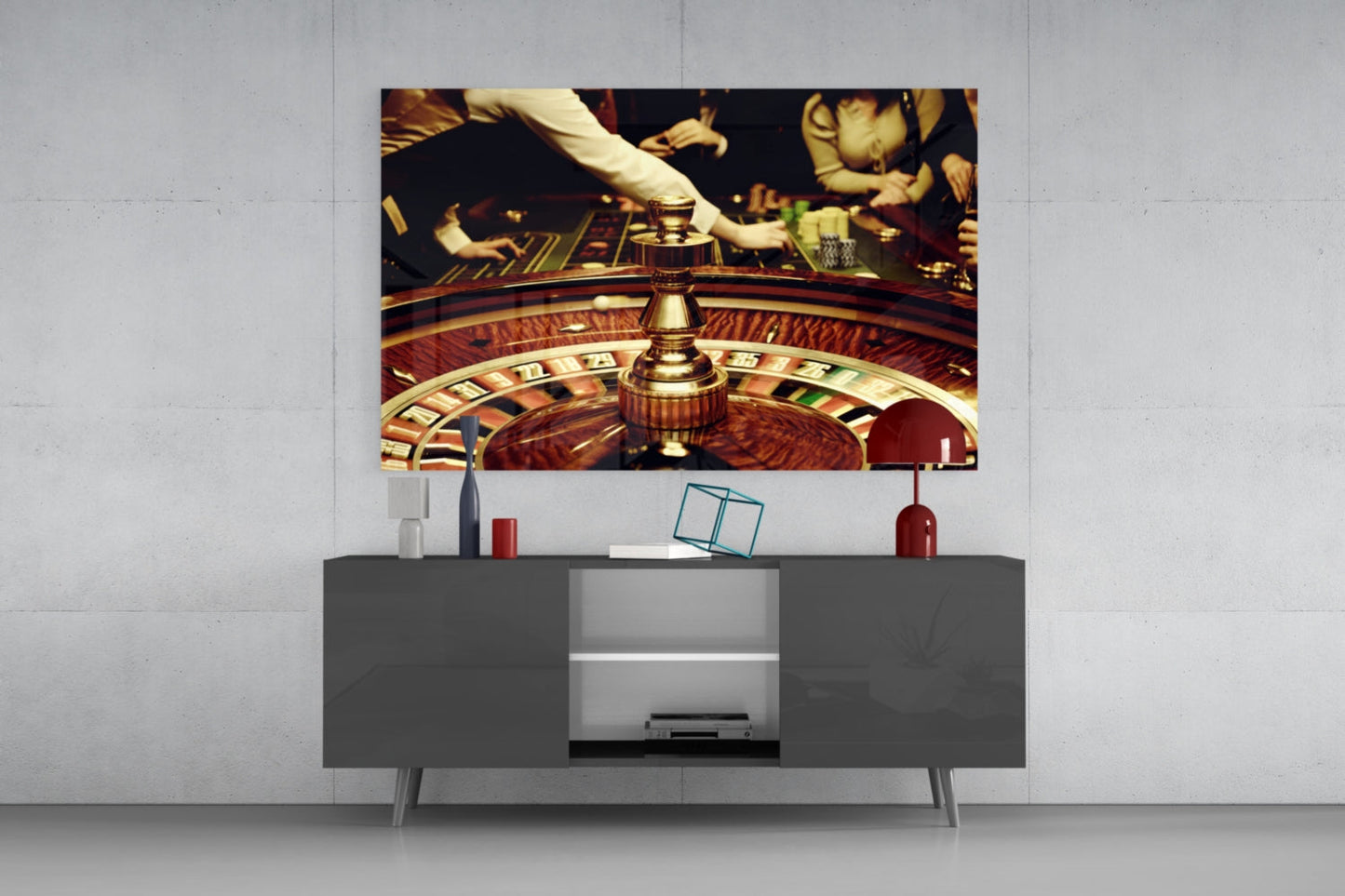 Gamble Glass Wall Art