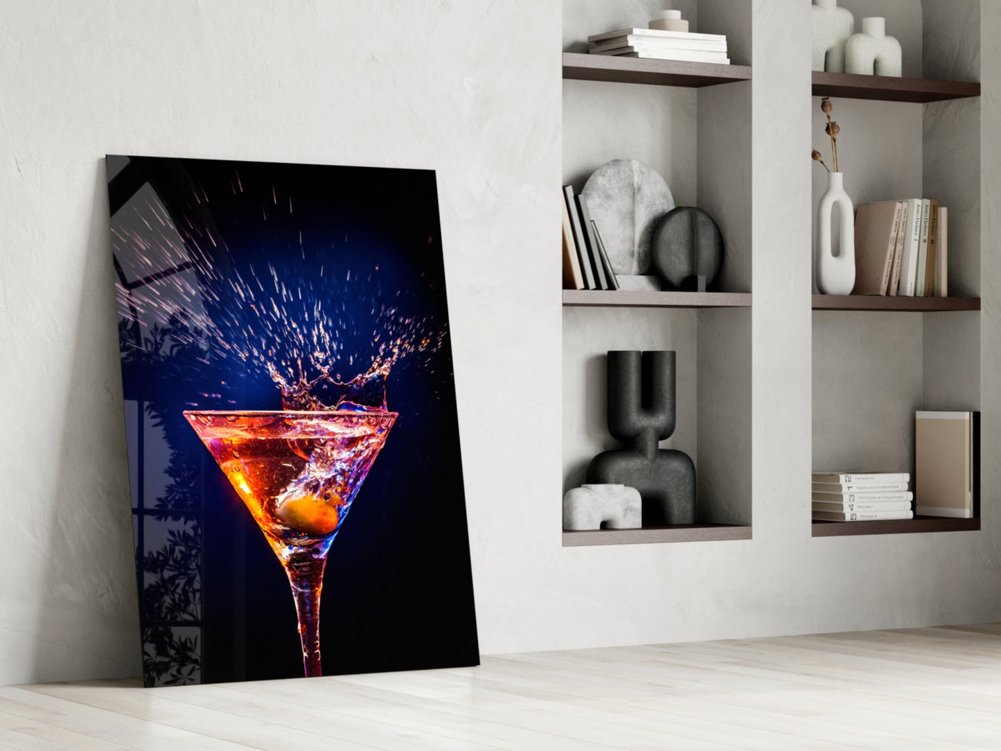 Coctail Glass Wall Art