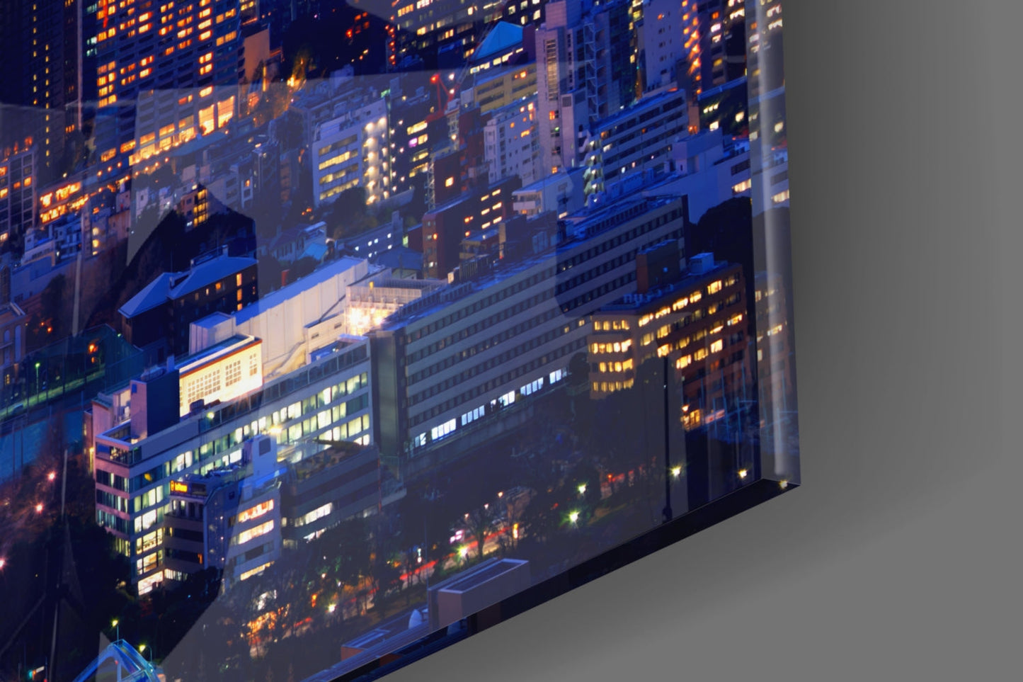 Las Vegas Glass Wall Art