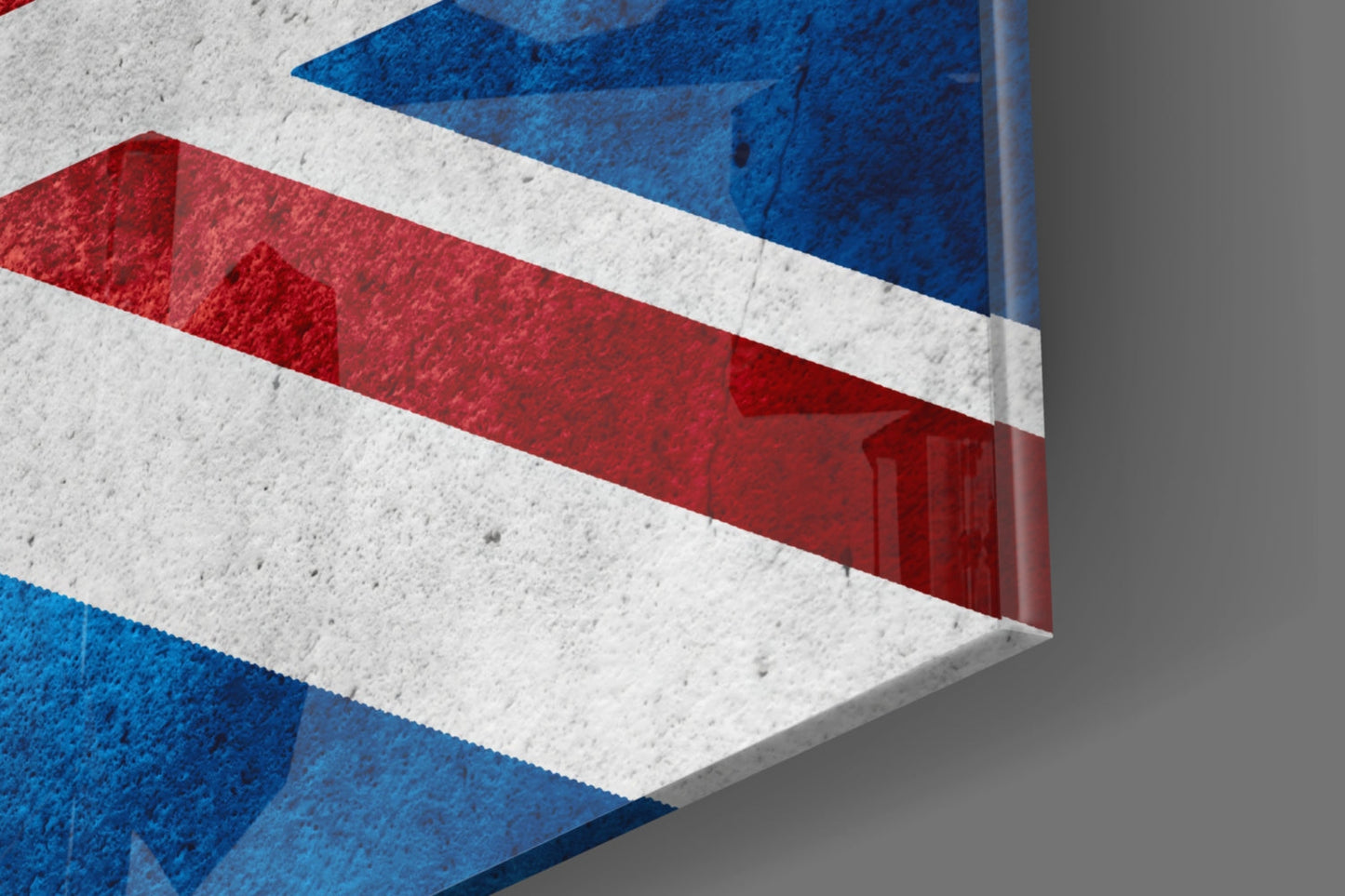 Flag of the United Kingdom Glass Wall Art