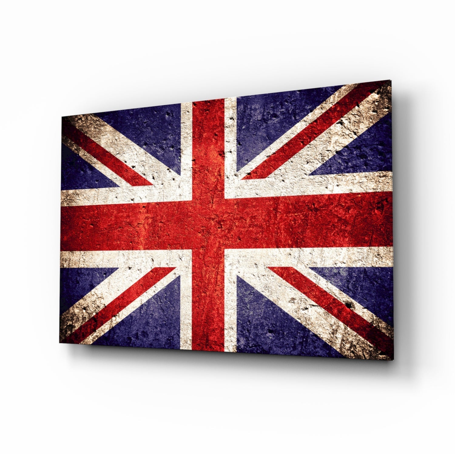 Flag of United Kingdom Glass Wall Art-0