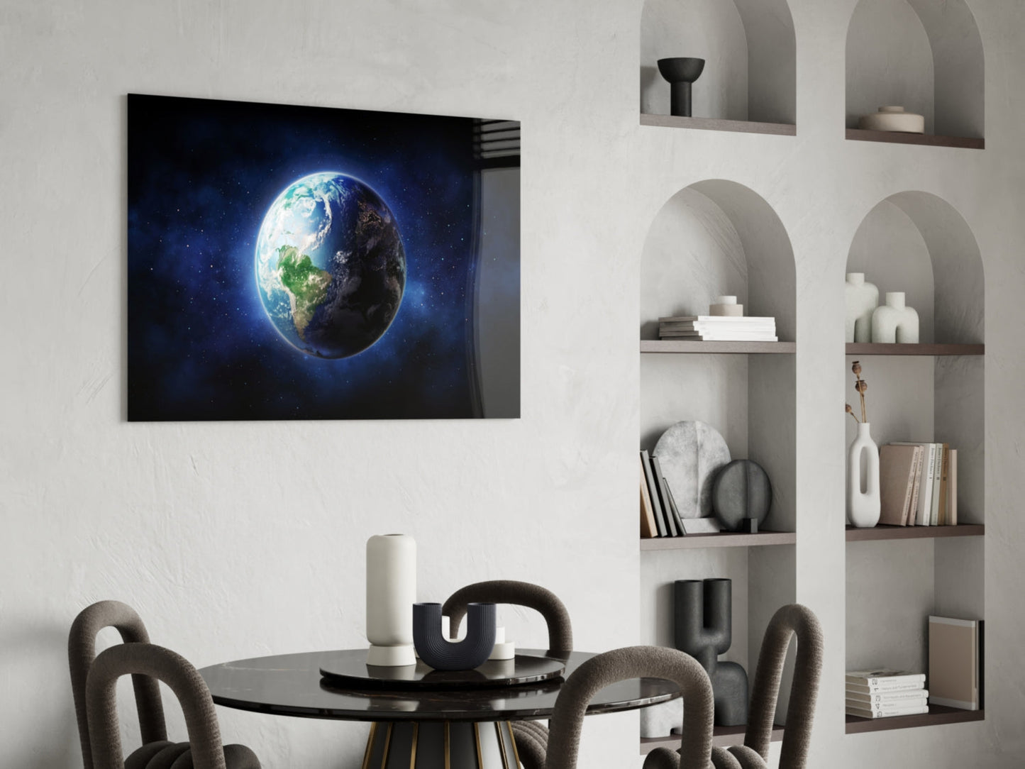 Earth Glass Wall Art