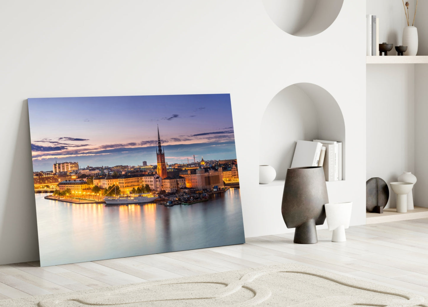Stockholm Glass Wall Art