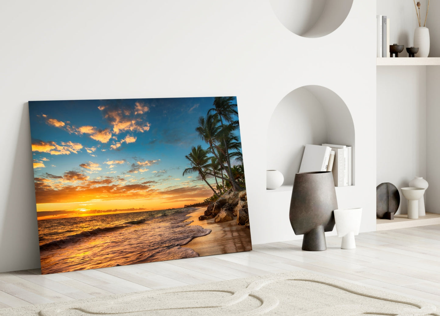 Beach Cruise Glass Wall Art-2