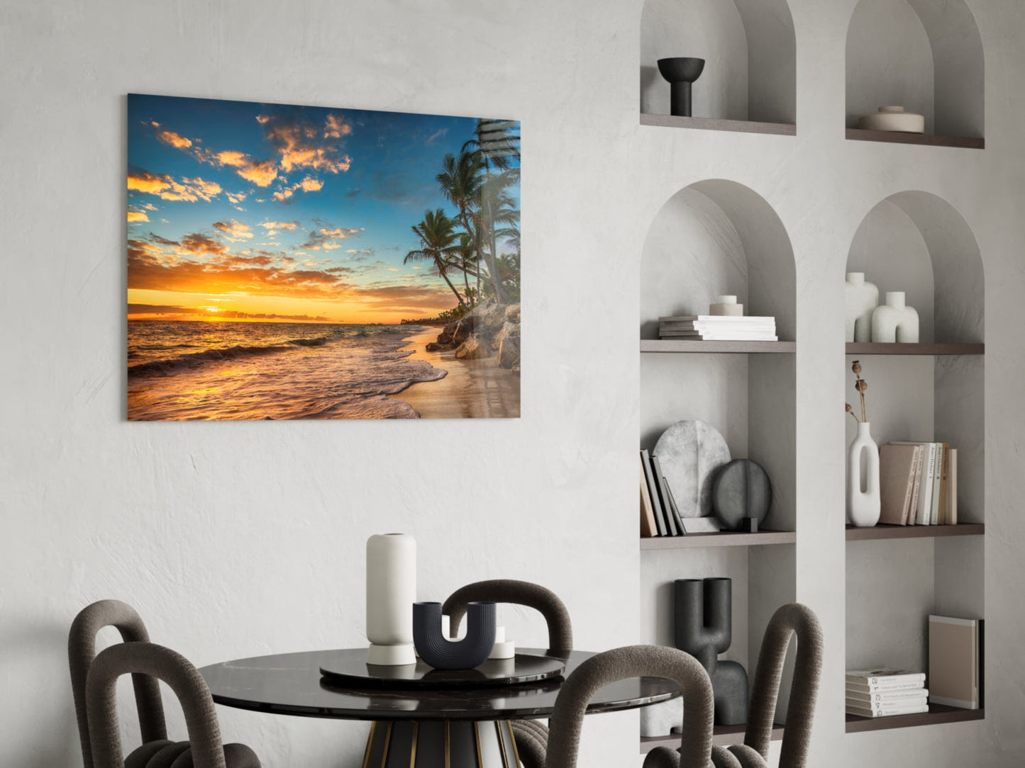 Beach Cruise Glass Wall Art-4