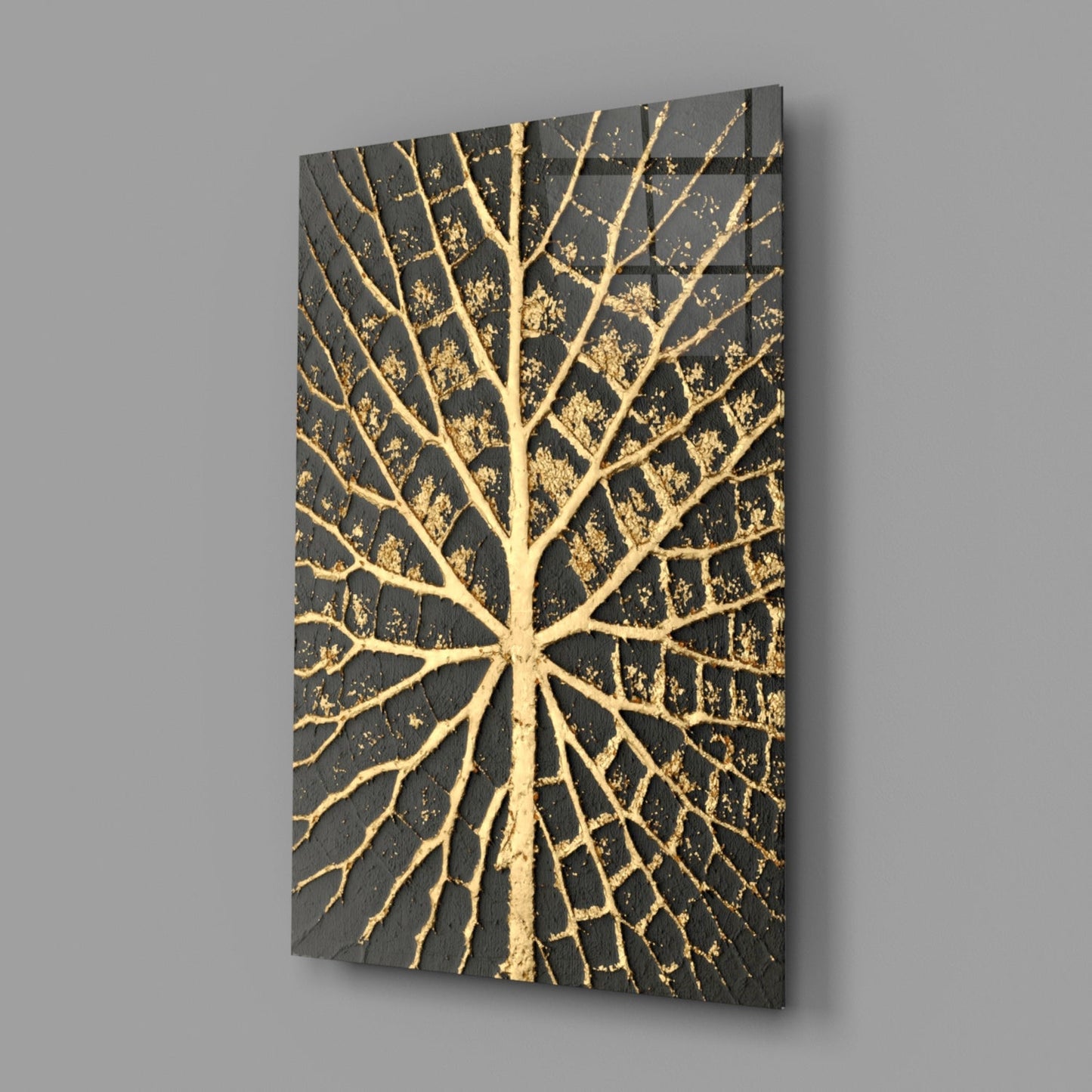 Abstract Art Glass Wall Art