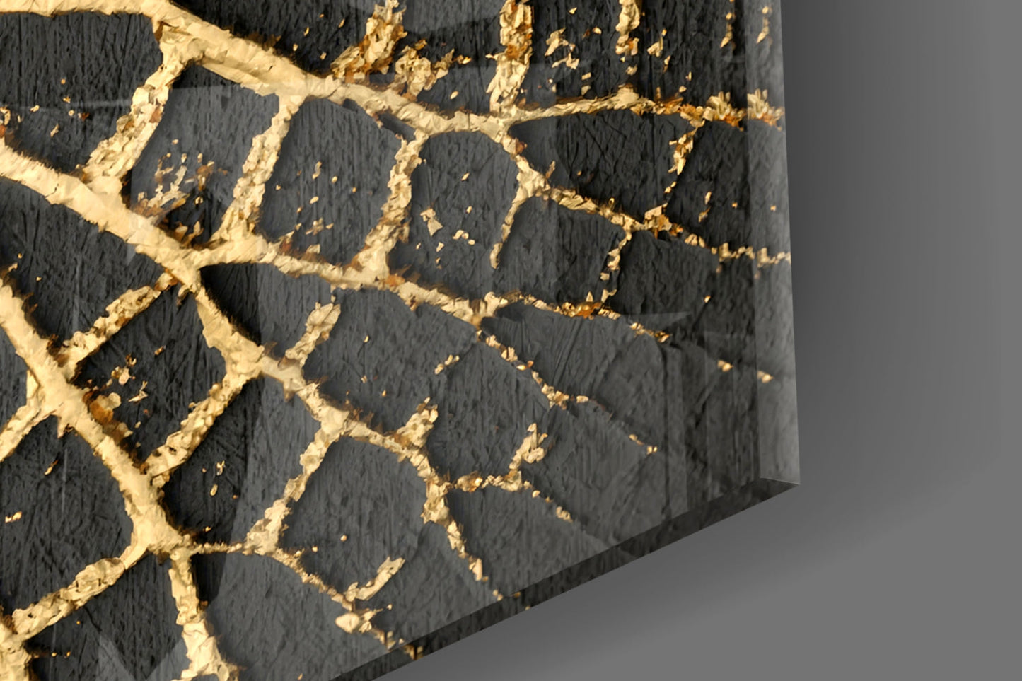Abstract Art Glass Wall Art