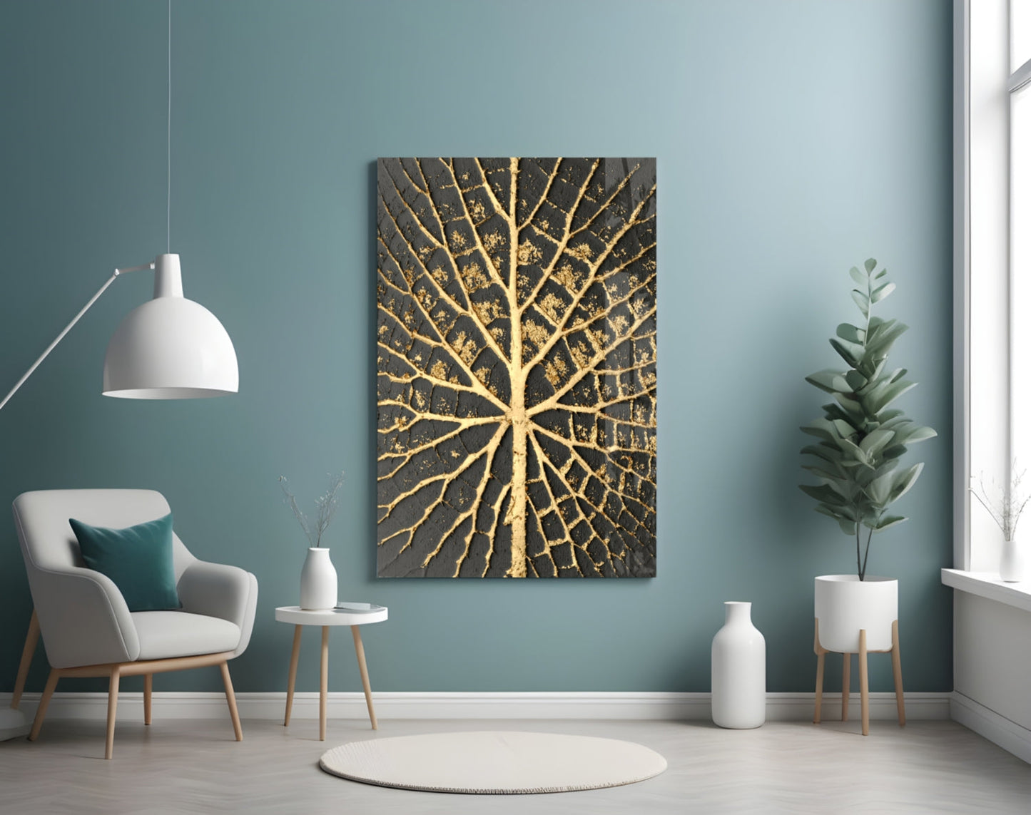 Abstract Art Glass Wall Art