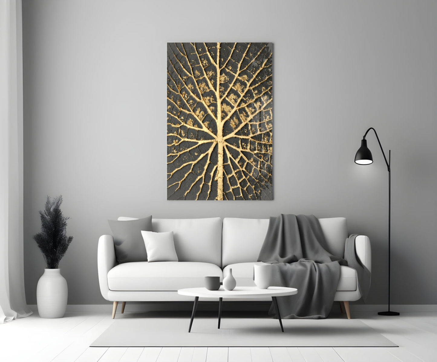 Abstract Art Glass Wall Art