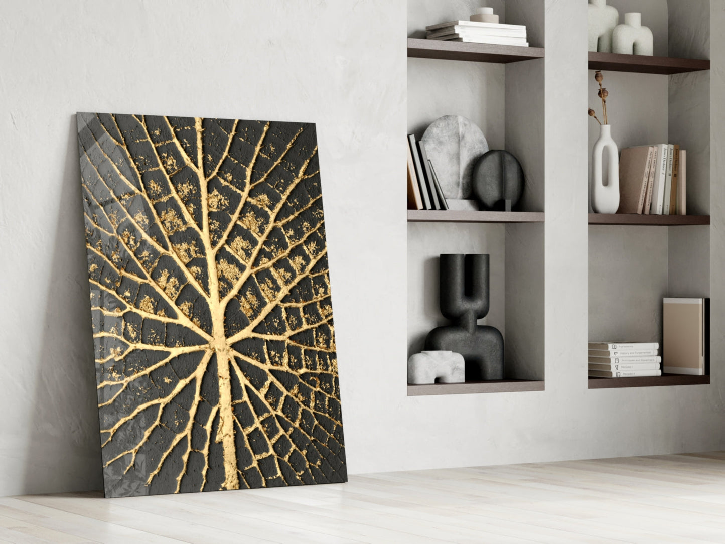 Abstract Art Glass Wall Art
