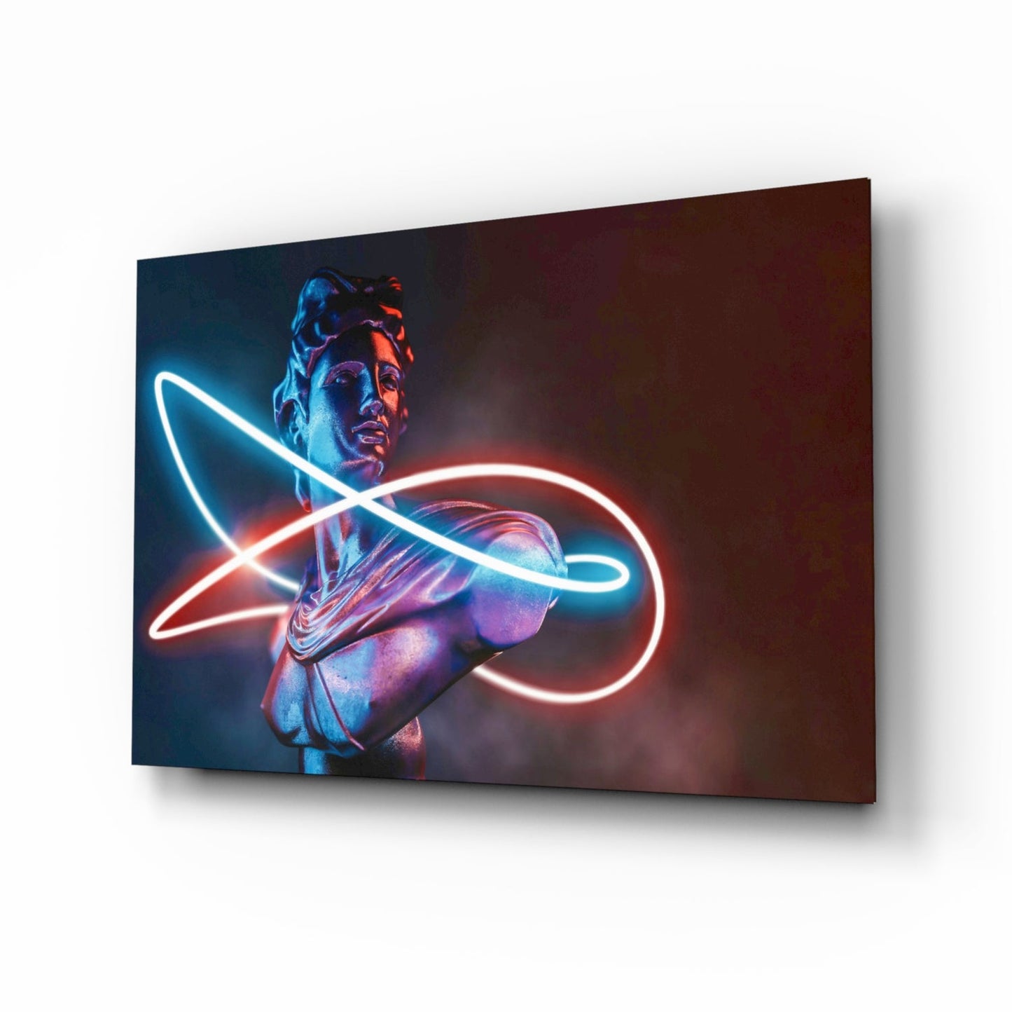 Abstract Art Glass Wall Art
