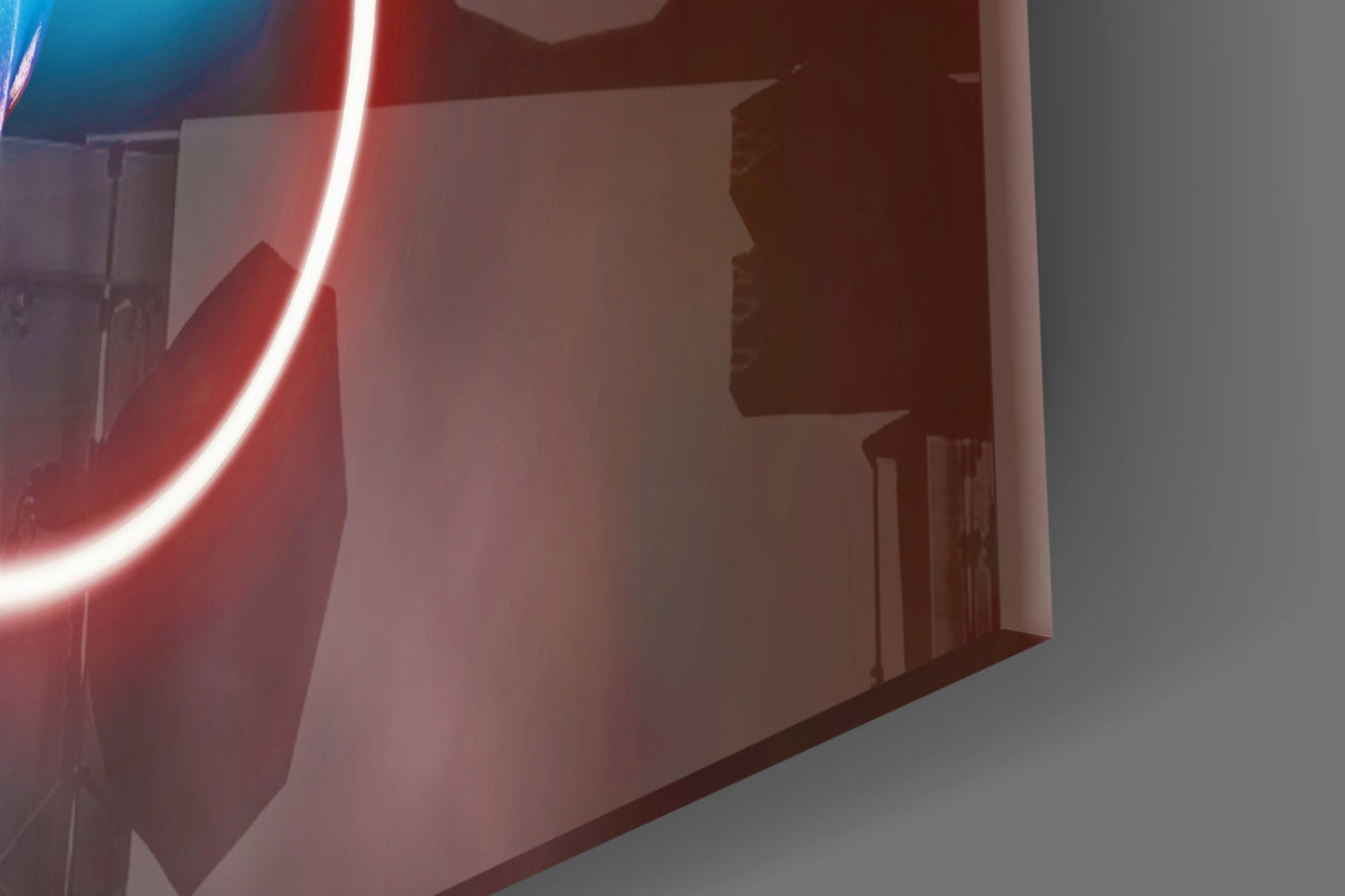 Abstract Art Glass Wall Art