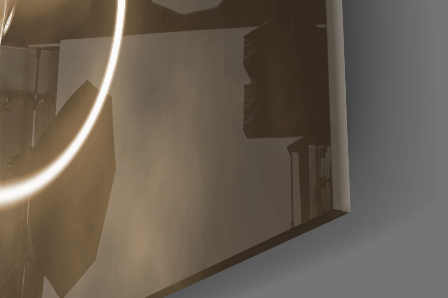 Abstract Art Glass Wall Art